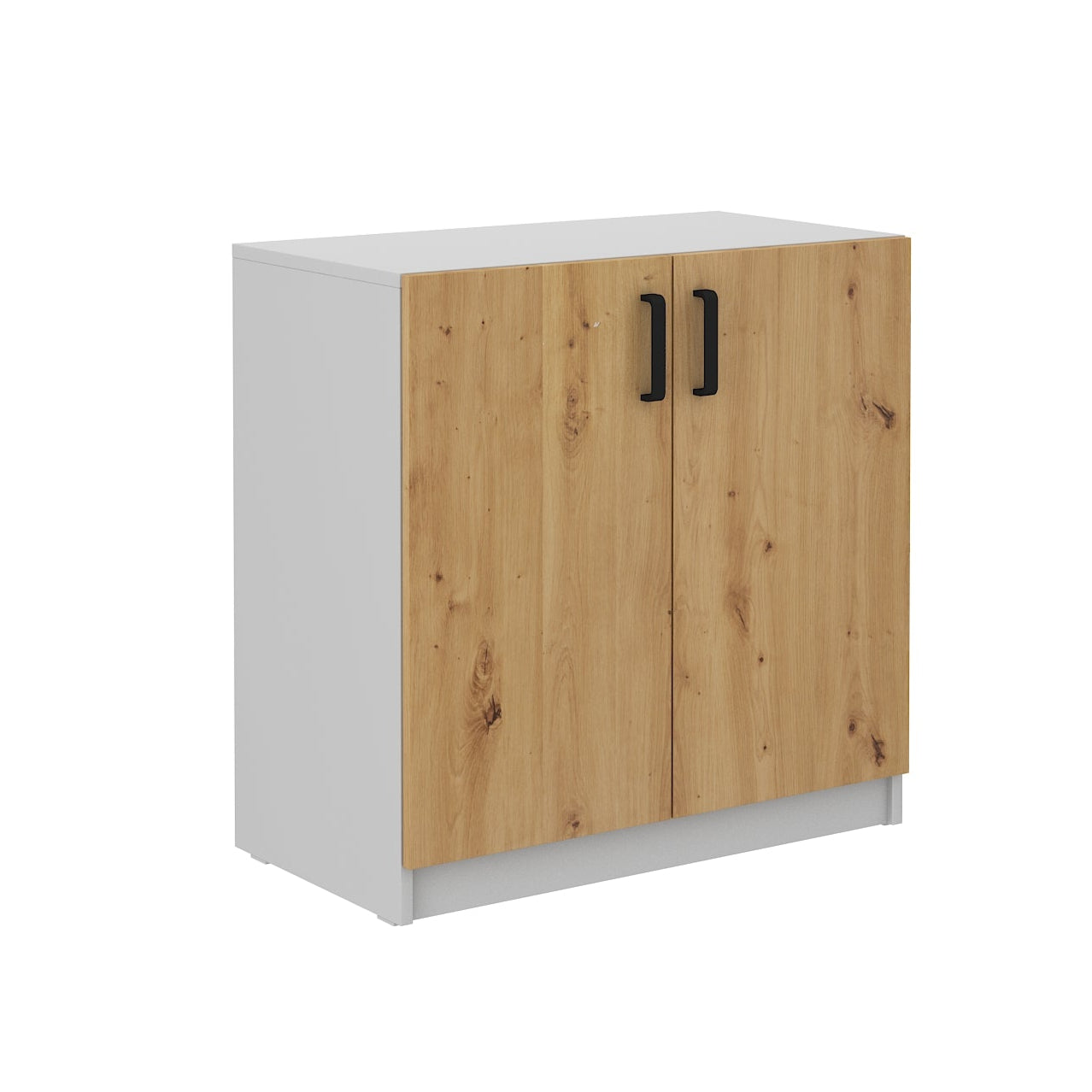 LE Malta 102 2F Lower Cabinet in Artisan Oak & Light Grey