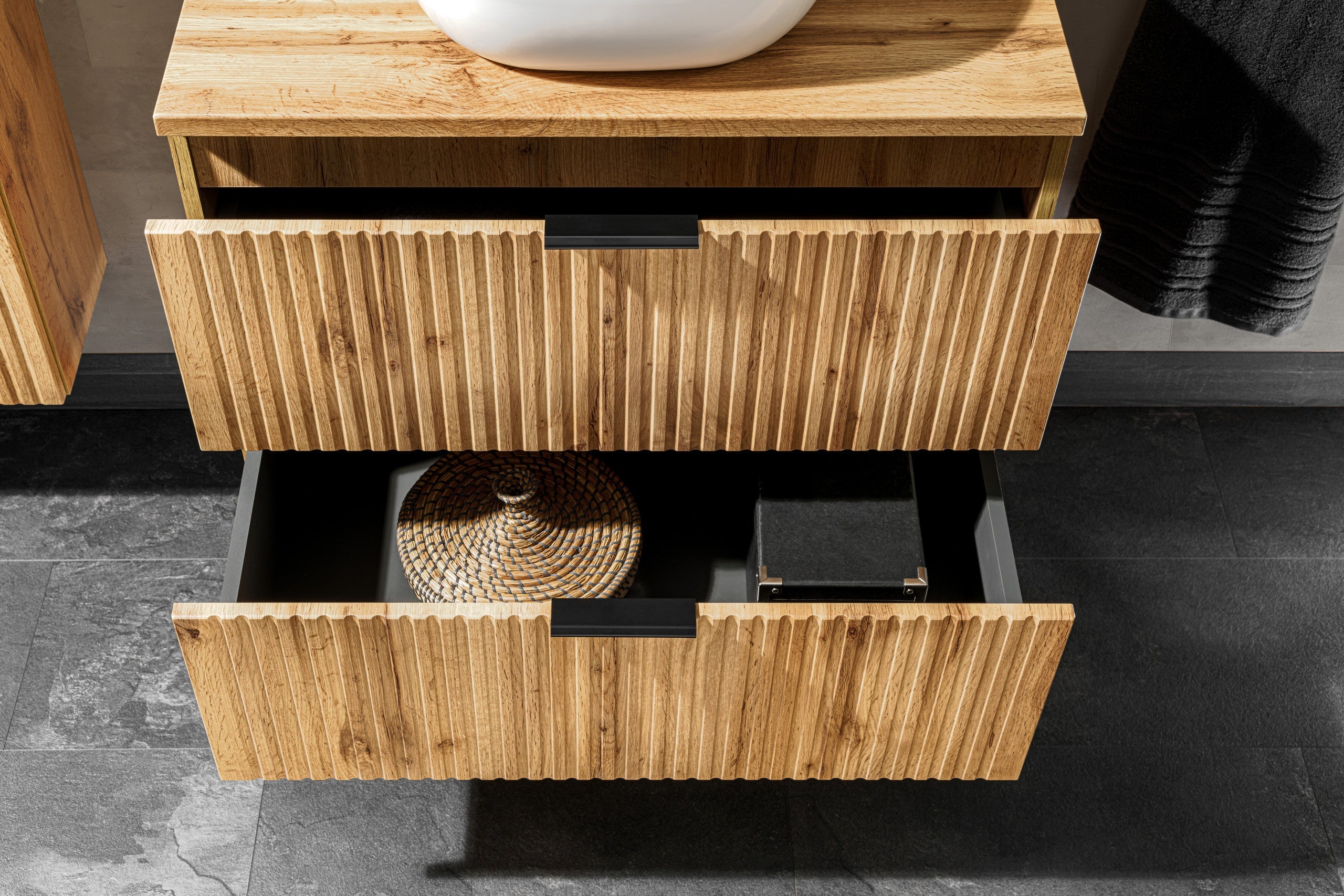 Adel Oak Bathroom Smile 80 cm SET-ADO