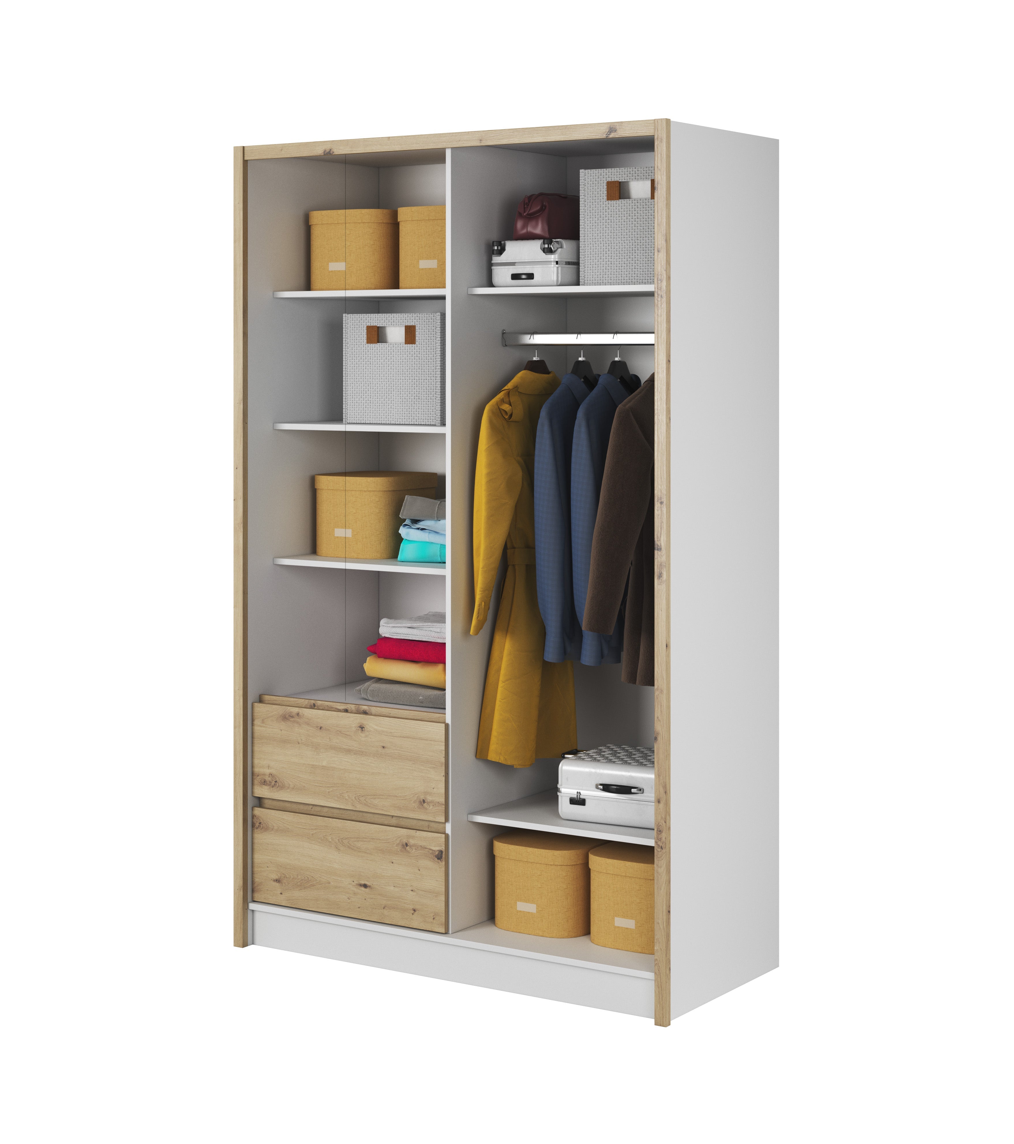 Wardrobe Sara Artisan White