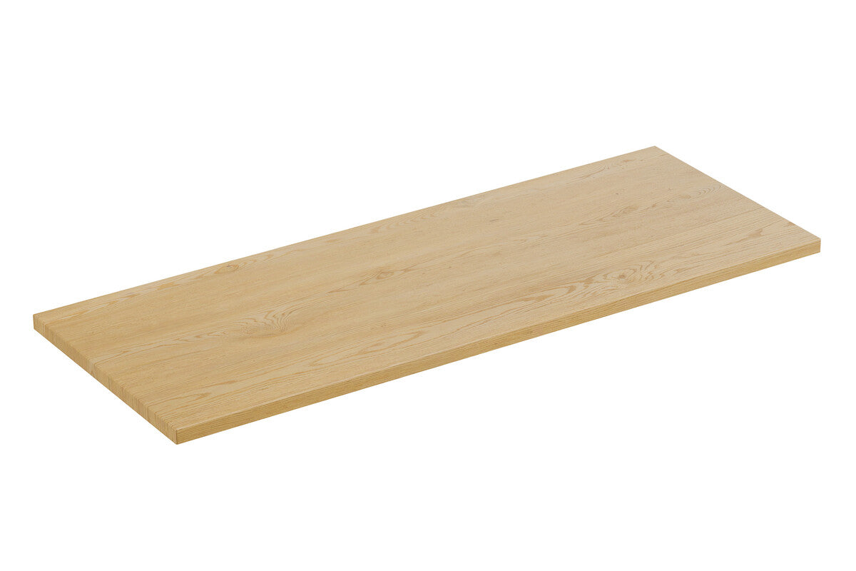 Aster Weißer Badmöbel-Waschtisch-Set – 120 cm, Weiß Matt & Cremona Eiche – Gestalten Sie Ihr Bad