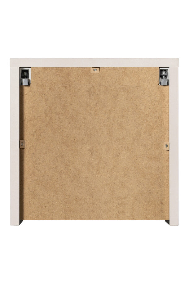 Nova Cashmere Qubik Wall Cabinet 1 Door – Cashmere Matt, 30×30 cm