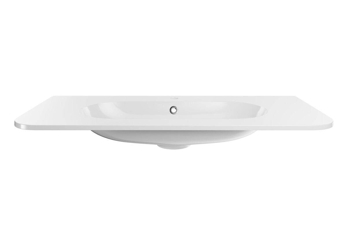 Ovalia Cremona Vanity Unit 80 / 100 / 120 cm  – Cremona Oak, 2 Drawers – Configure Your Bathroom