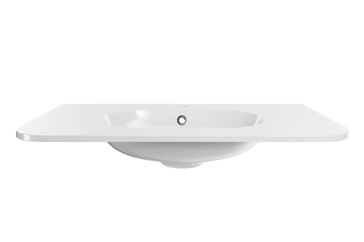 Ovalia Cremona Vanity Unit 80 / 100 / 120 cm  – Cremona Oak, 2 Drawers – Configure Your Bathroom