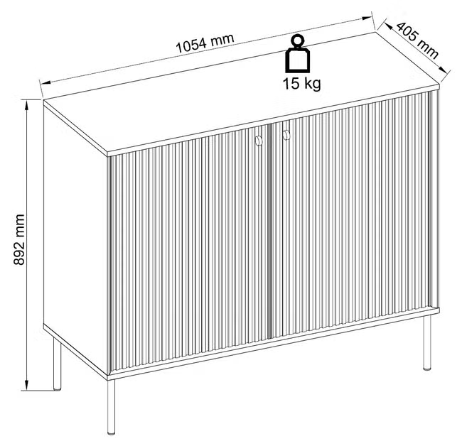 MO Iris 2D Sideboard