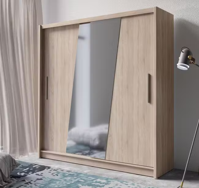 MO Bergamo III Wardrobe – Oak Sonoma