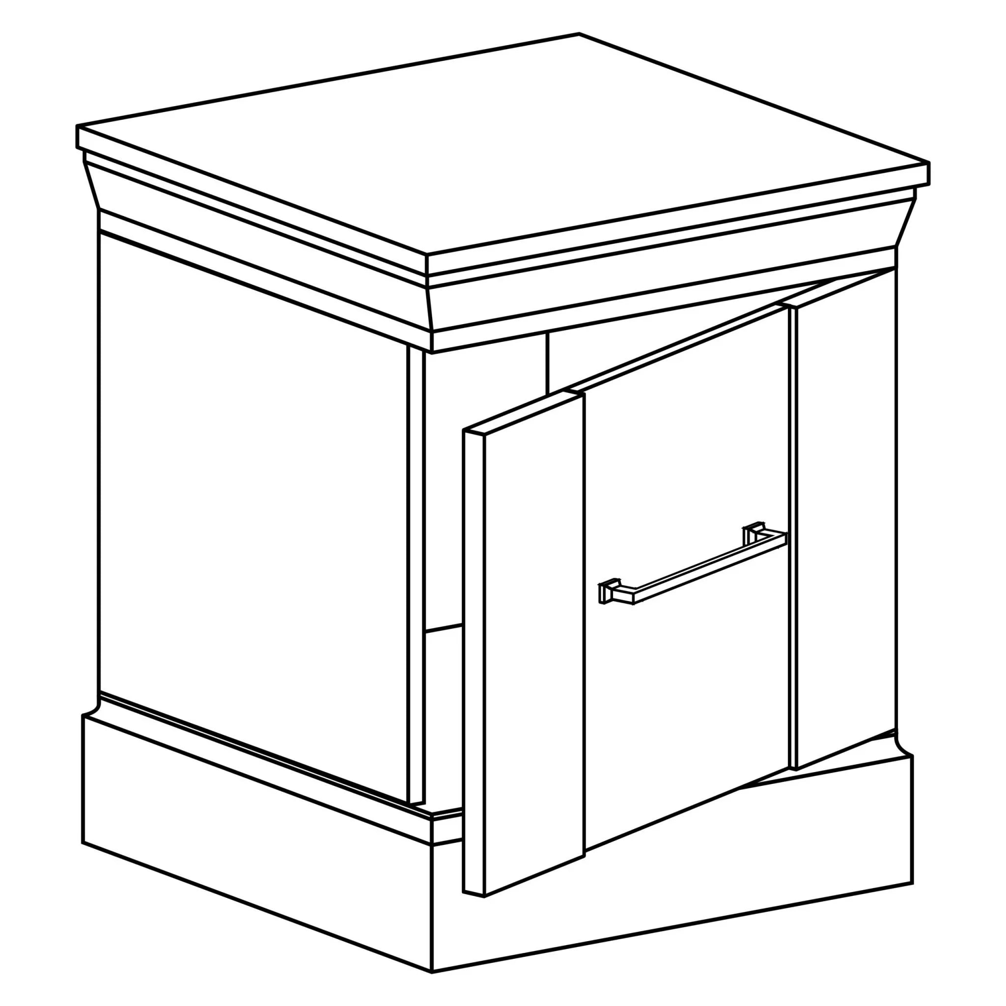 S-Antica Nightstand Kraft Gold A-7