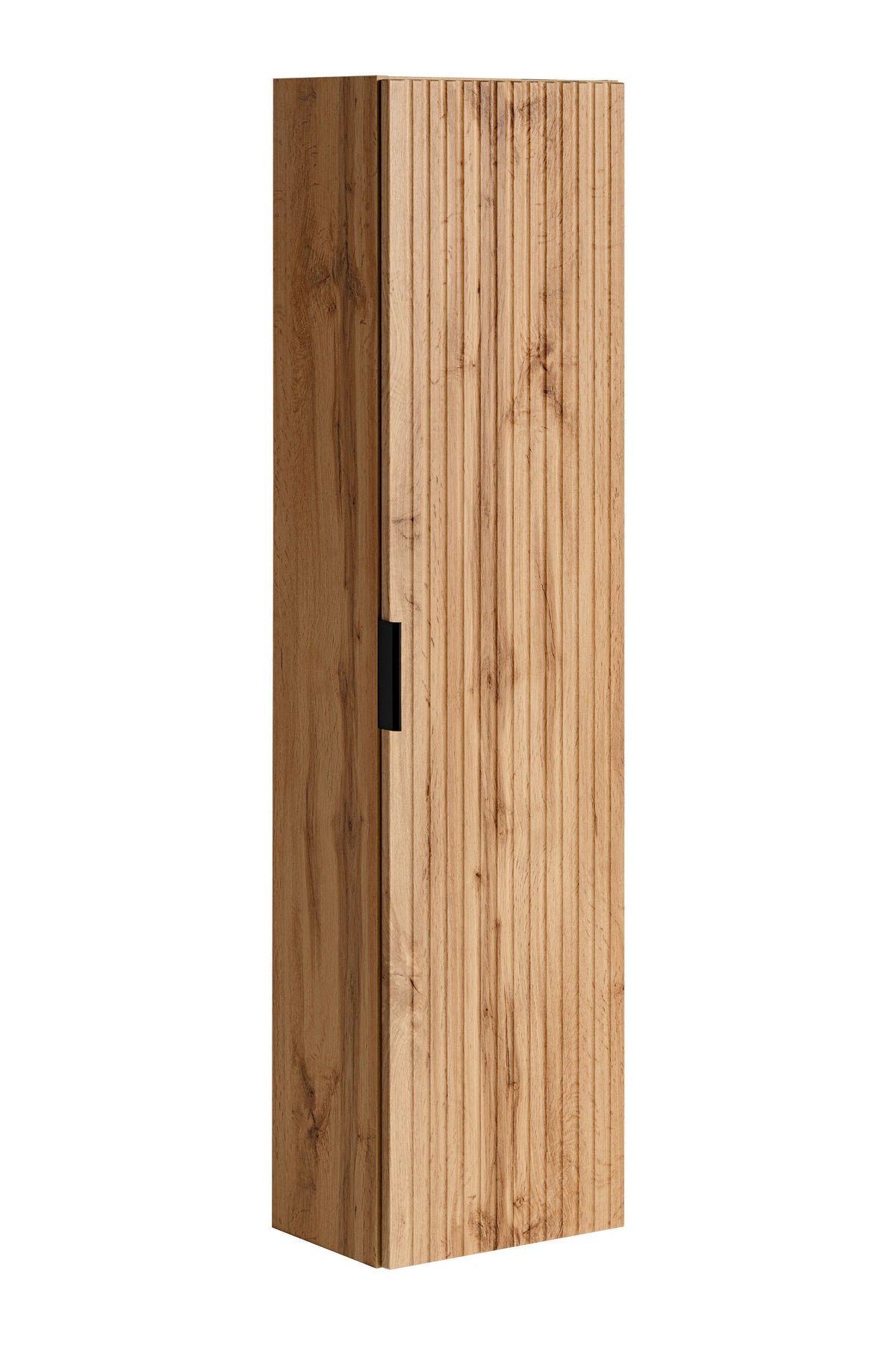 Adel Hochschrank 1 Tür – Wotan Eiche, 35x25x140 cm