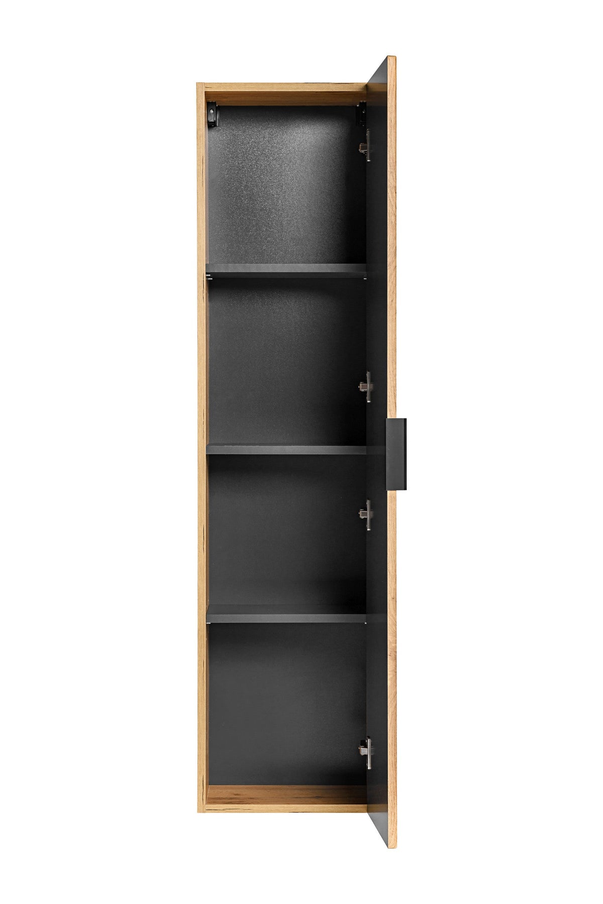 Adel Hochschrank 1 Tür – Wotan Eiche, 35x25x140 cm