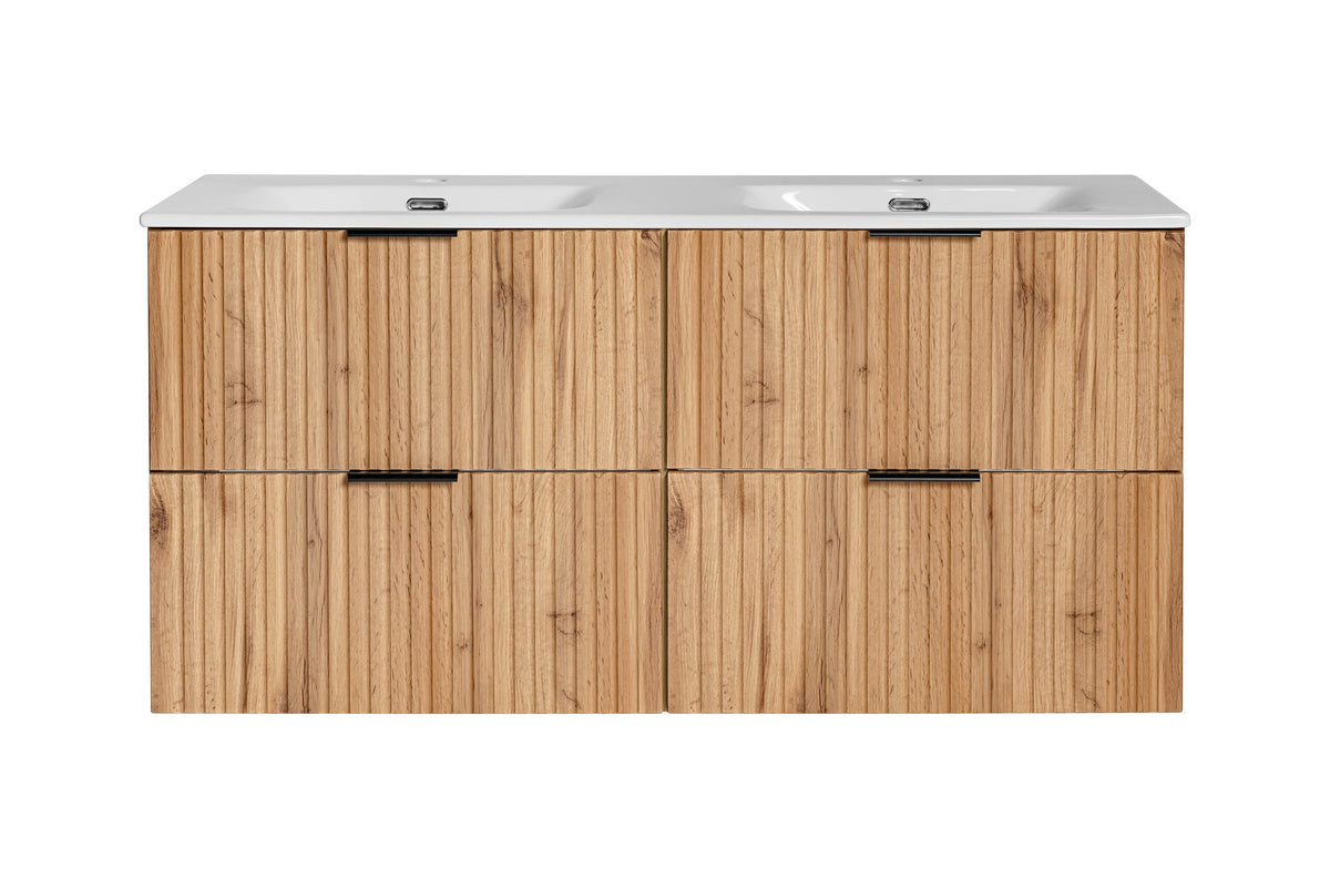 Adel Wotan Oak Vanity Unit Set 100 / 120 / 140 cm – Configure Your Bathroom