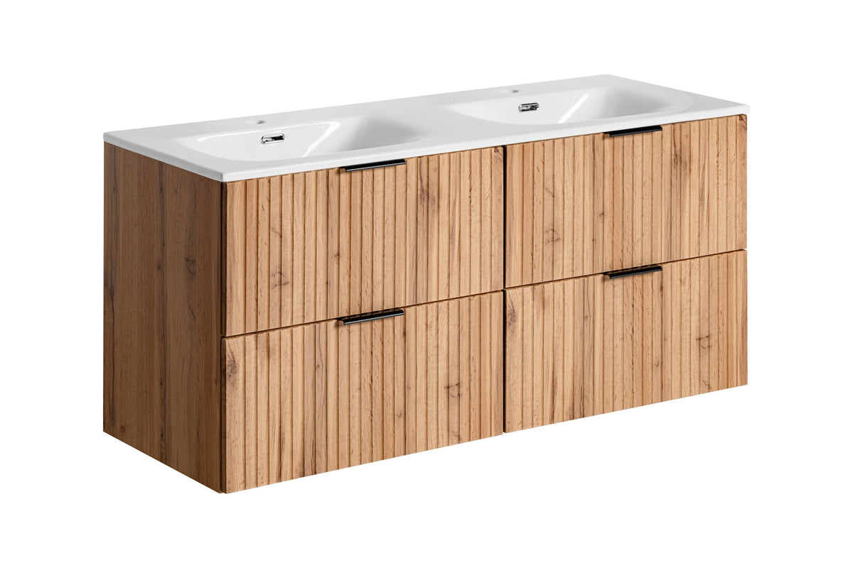 Adel Wotan Oak Vanity Unit Set 100 / 120 / 140 cm – Configure Your Bathroom