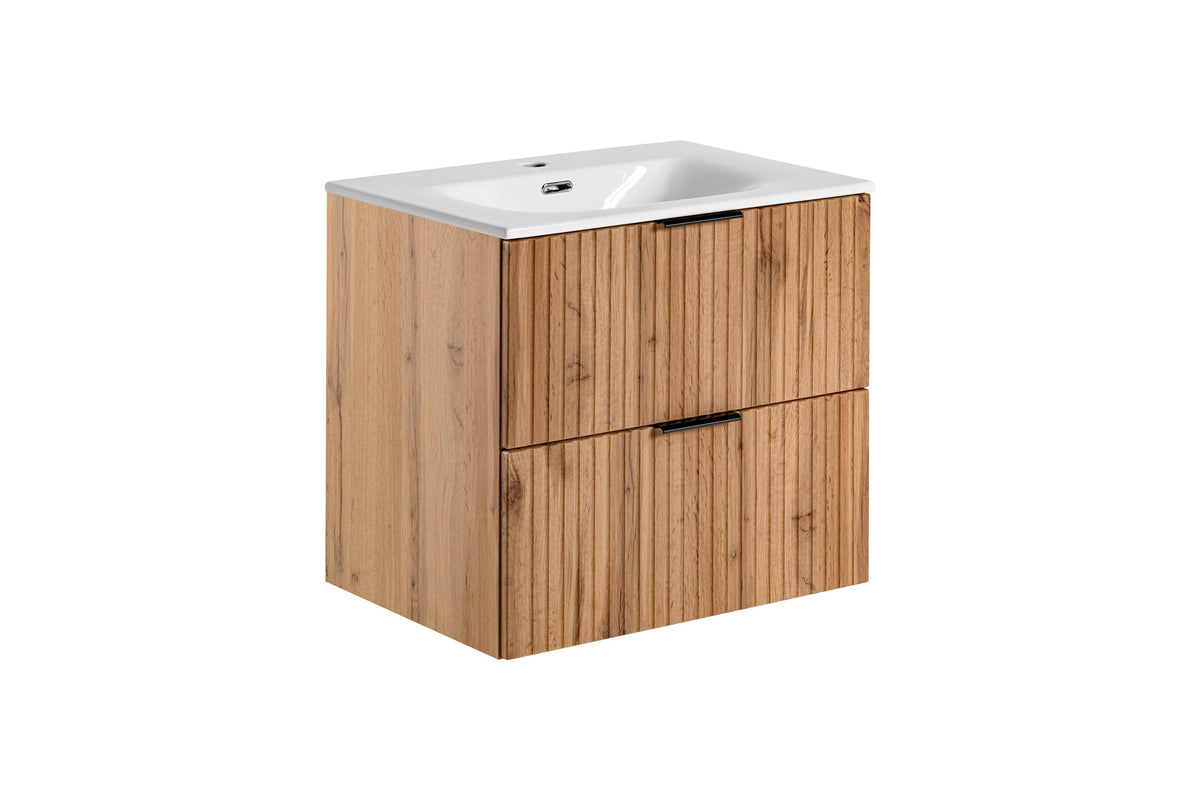 Adel Wotan Eiche Waschtisch-Set 40 / 60 / 80 cm – Gestalten Sie Ihr Bad