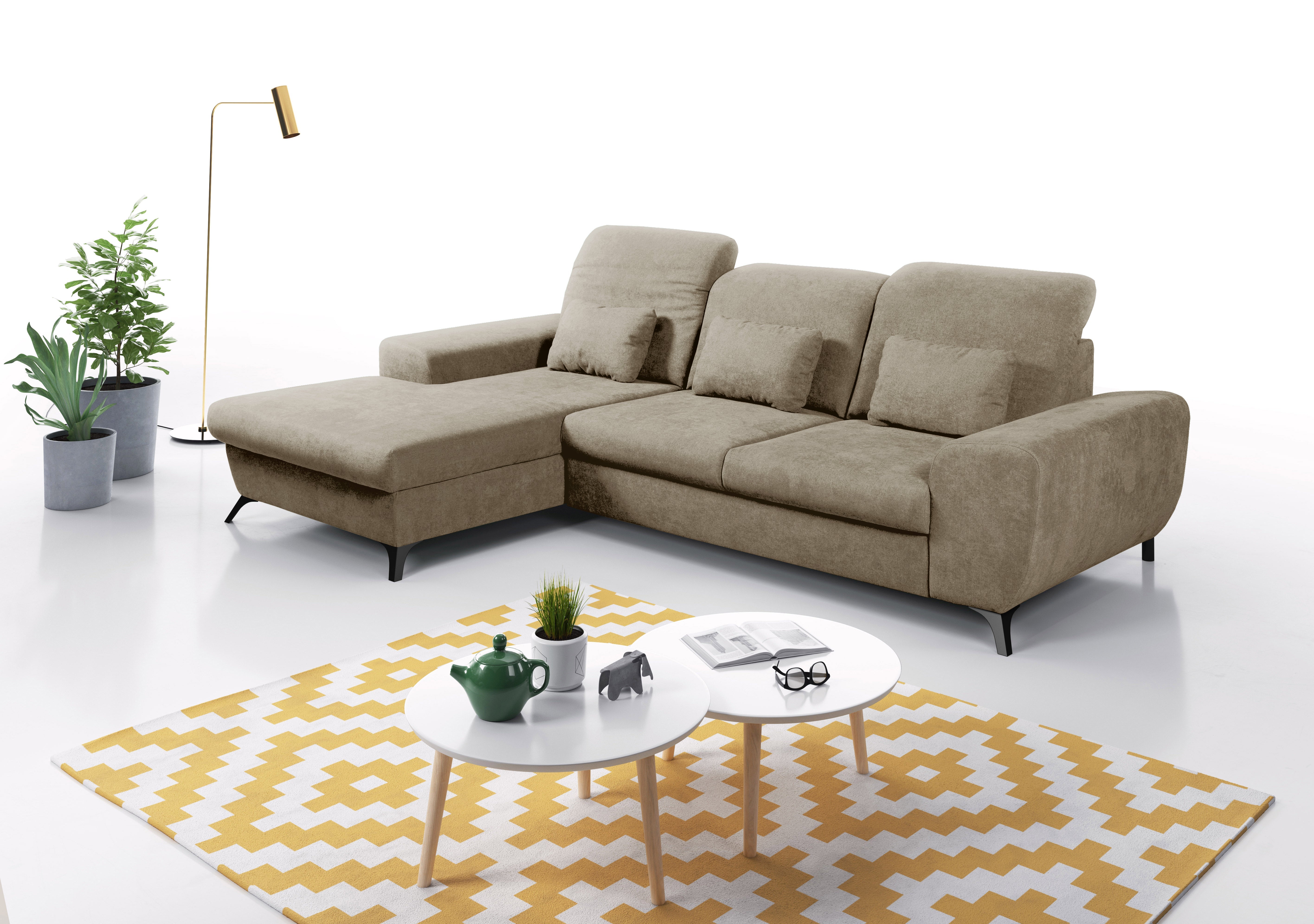 Lask ALTA Corner Sofa – 279.5 x 164 cm – Left or Right Configuration