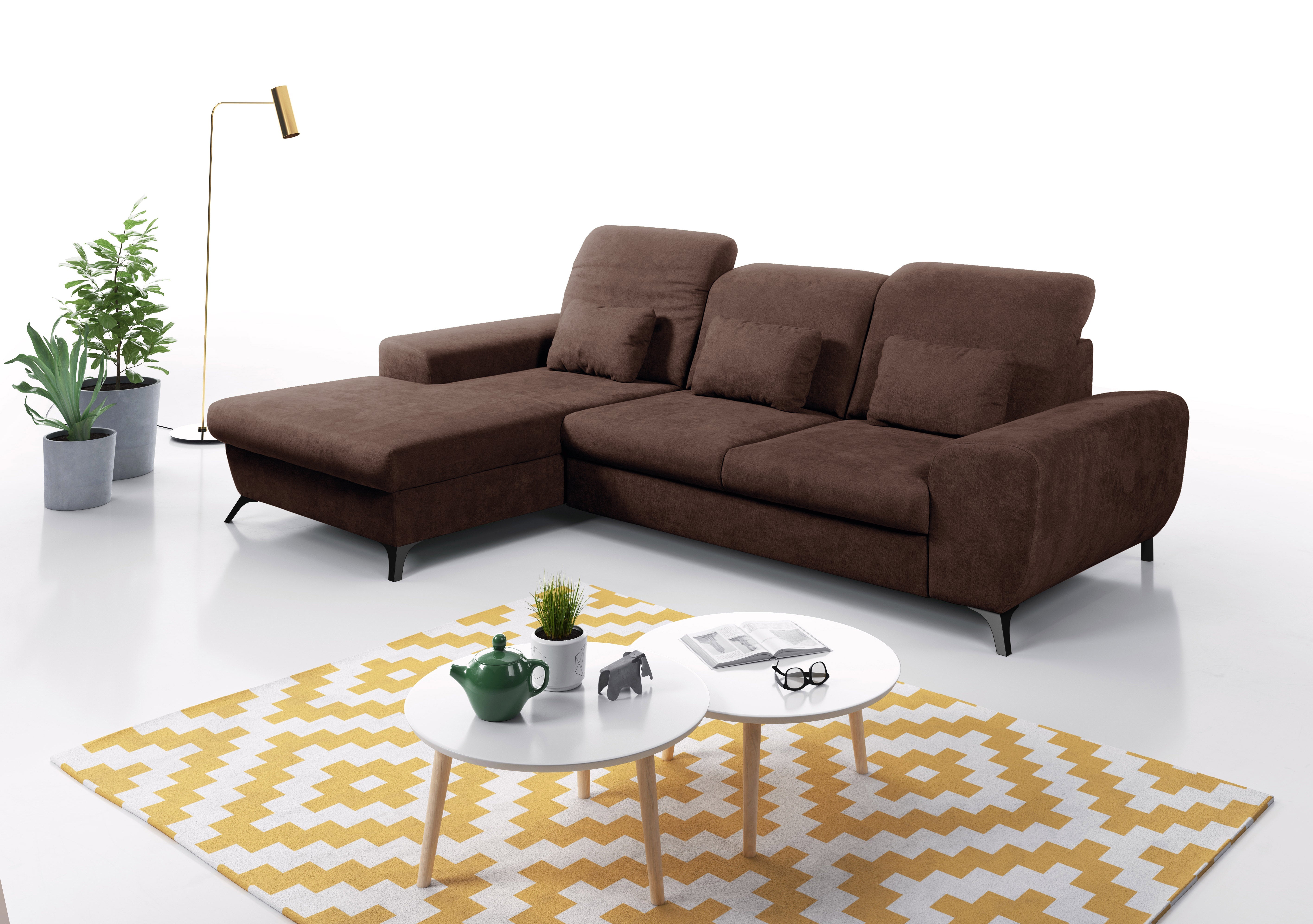 Lask ALTA Corner Sofa – 279.5 x 164 cm – Left or Right Configuration