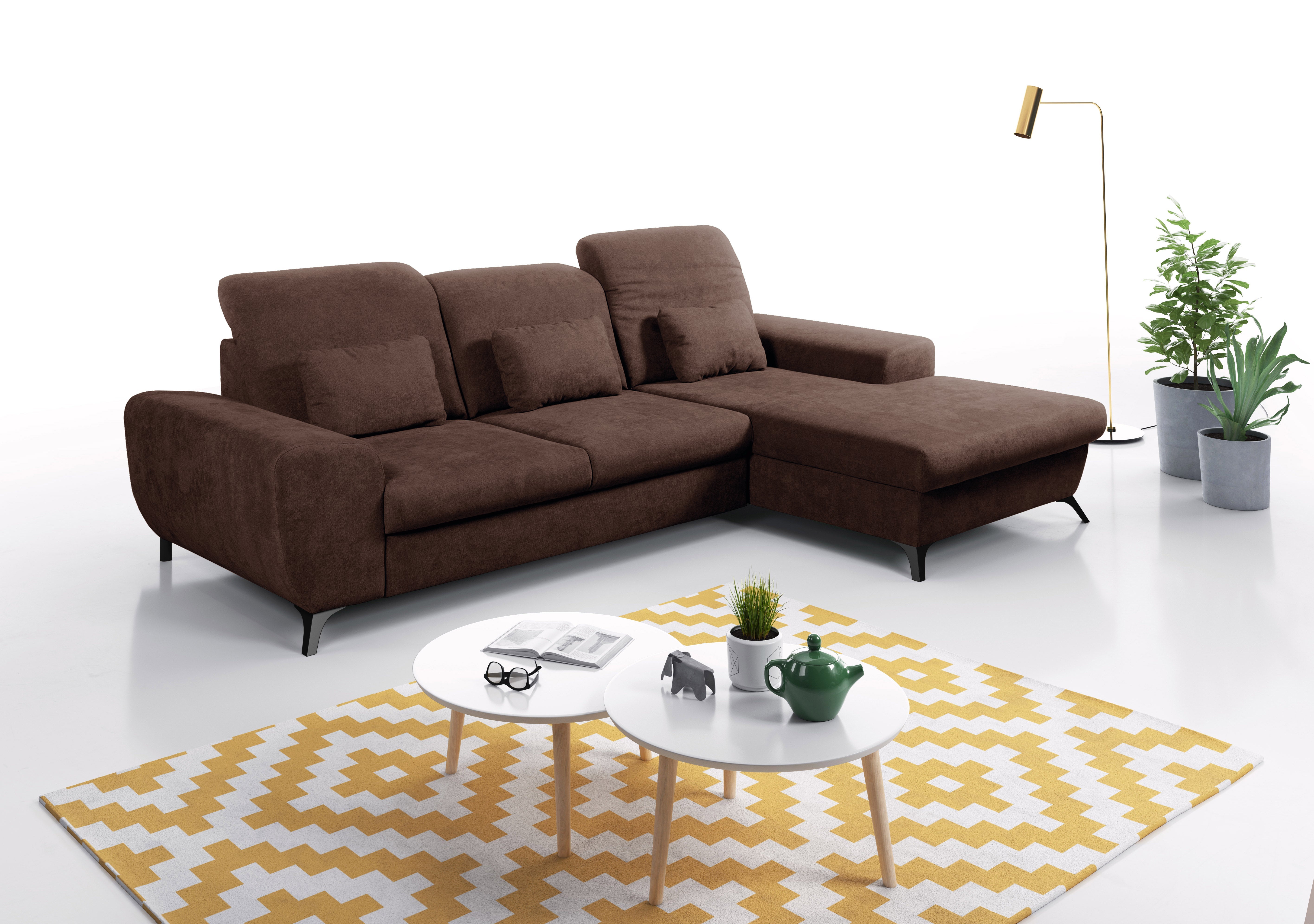 Lask ALTA Corner Sofa – 279.5 x 164 cm – Left or Right Configuration
