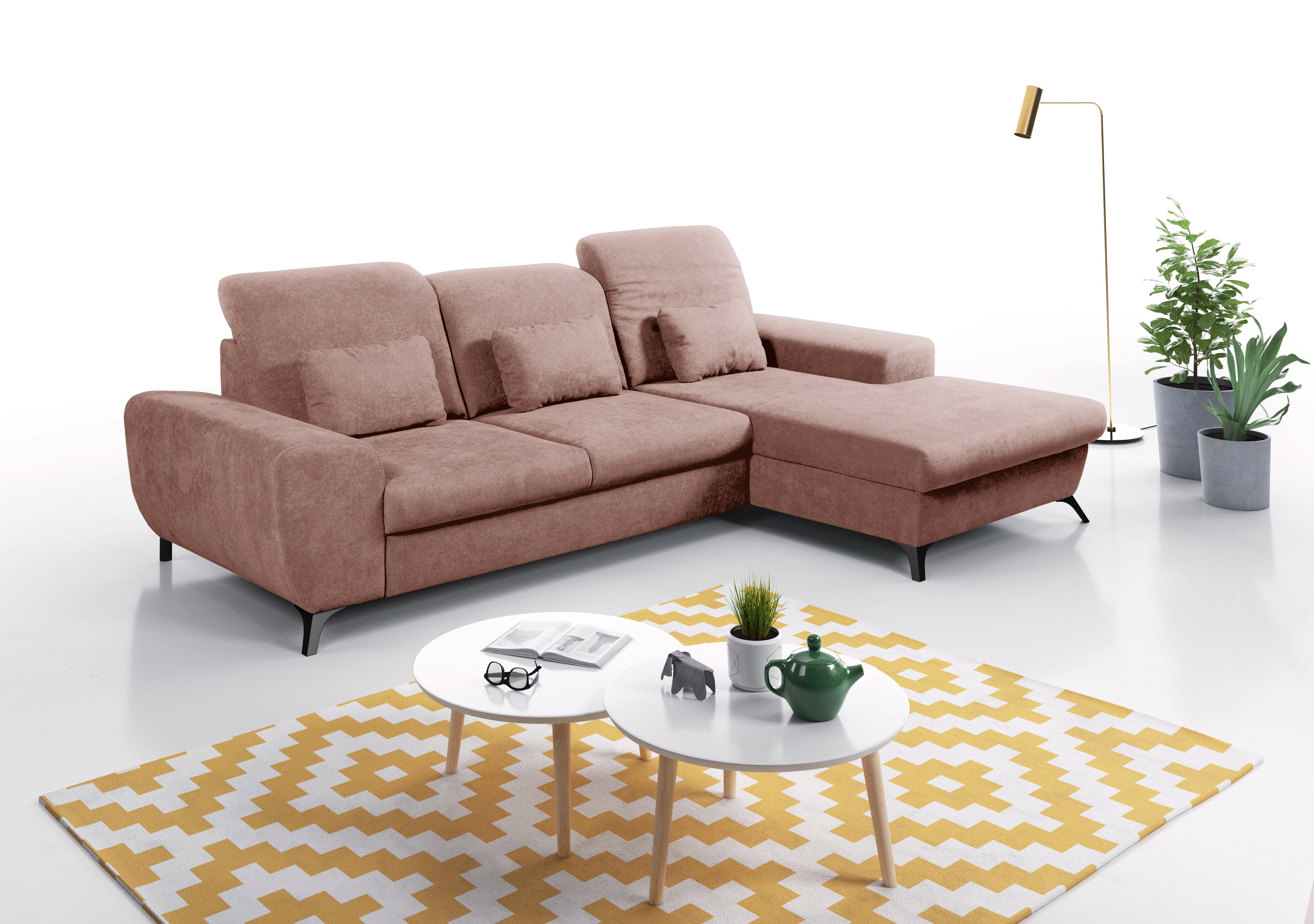 Lask ALTA Corner Sofa – 279.5 x 164 cm – Left or Right Configuration
