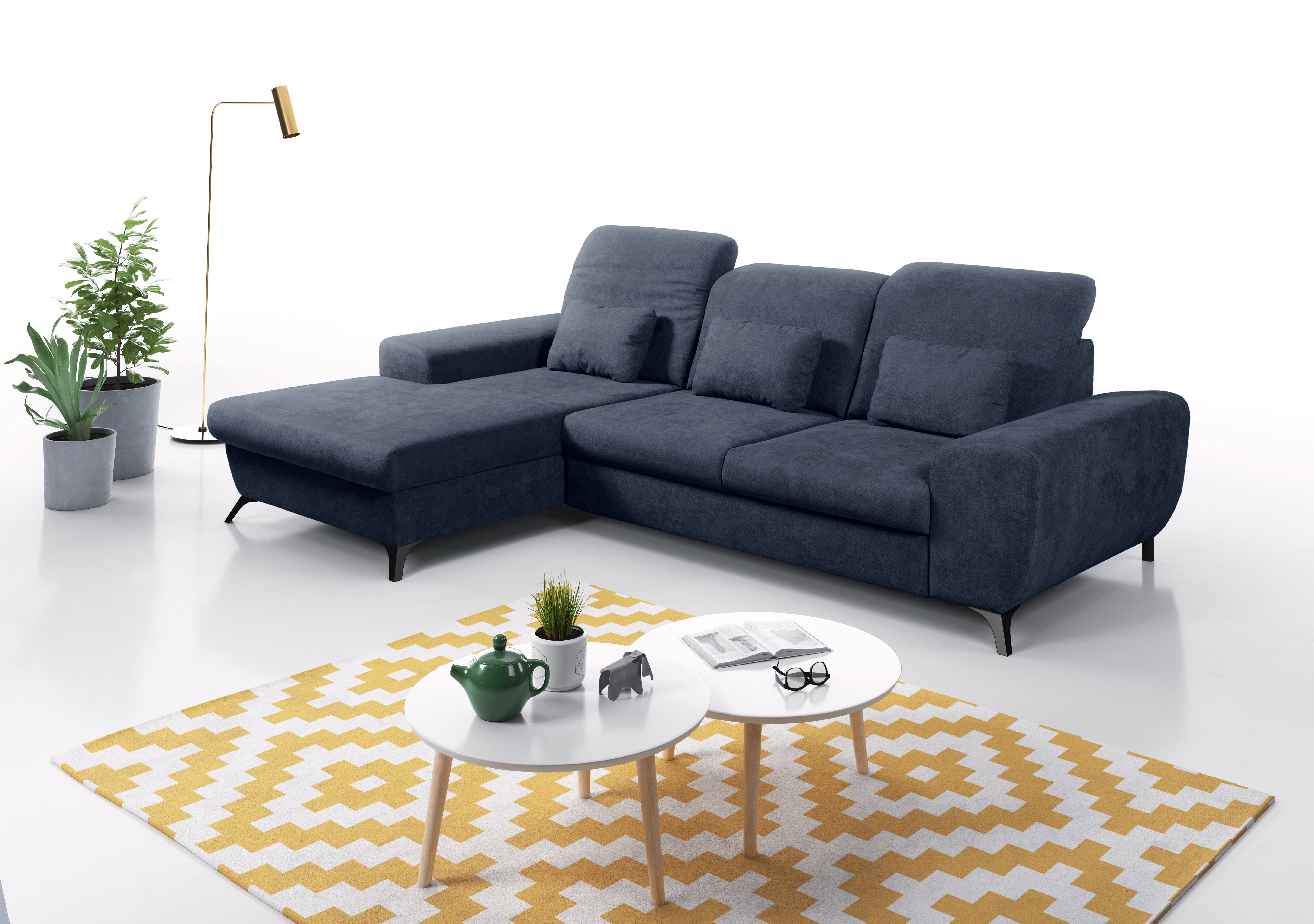 Lask ALTA Corner Sofa – 279.5 x 164 cm – Left or Right Configuration