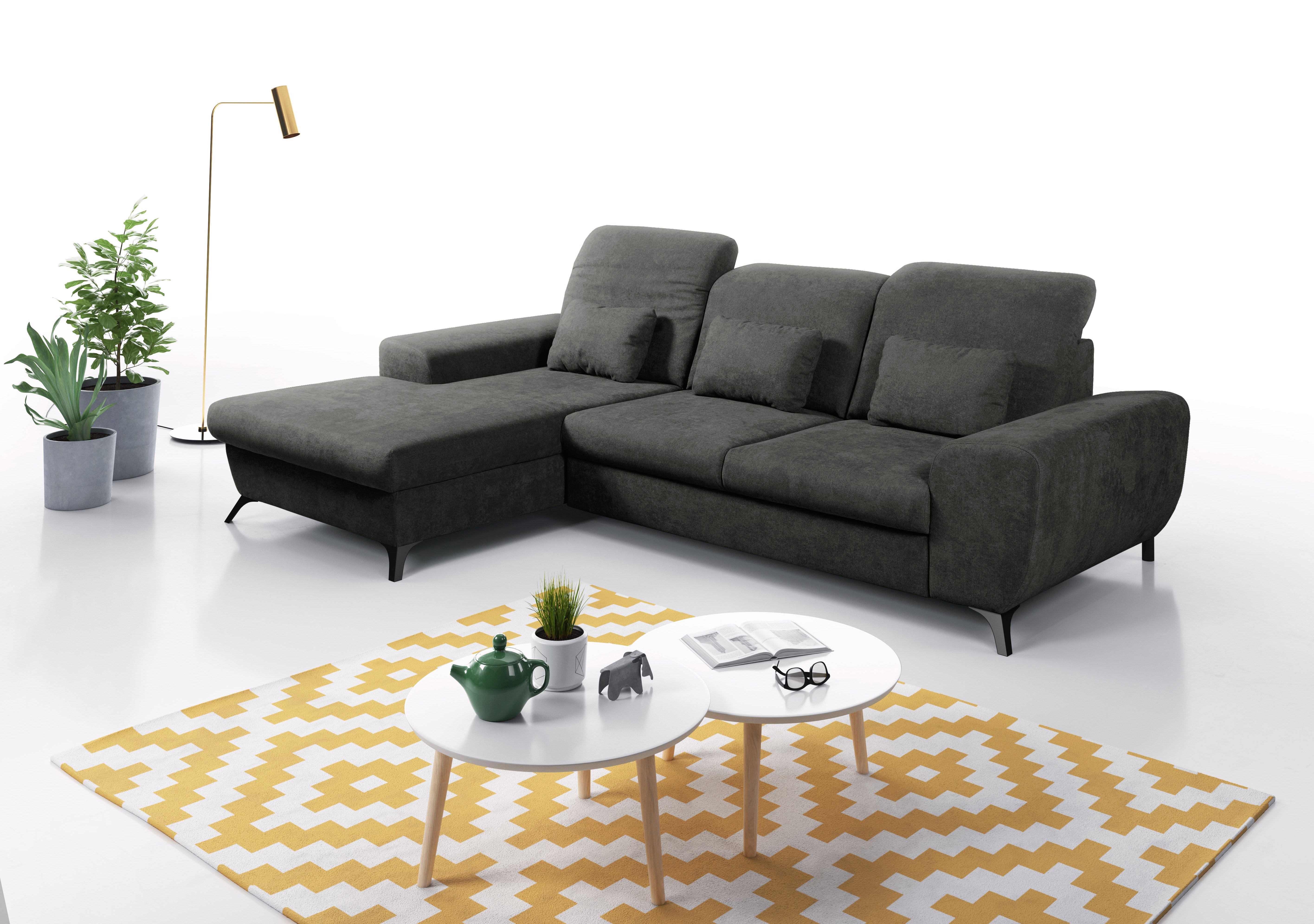 Lask ALTA Corner Sofa – 279.5 x 164 cm – Left or Right Configuration