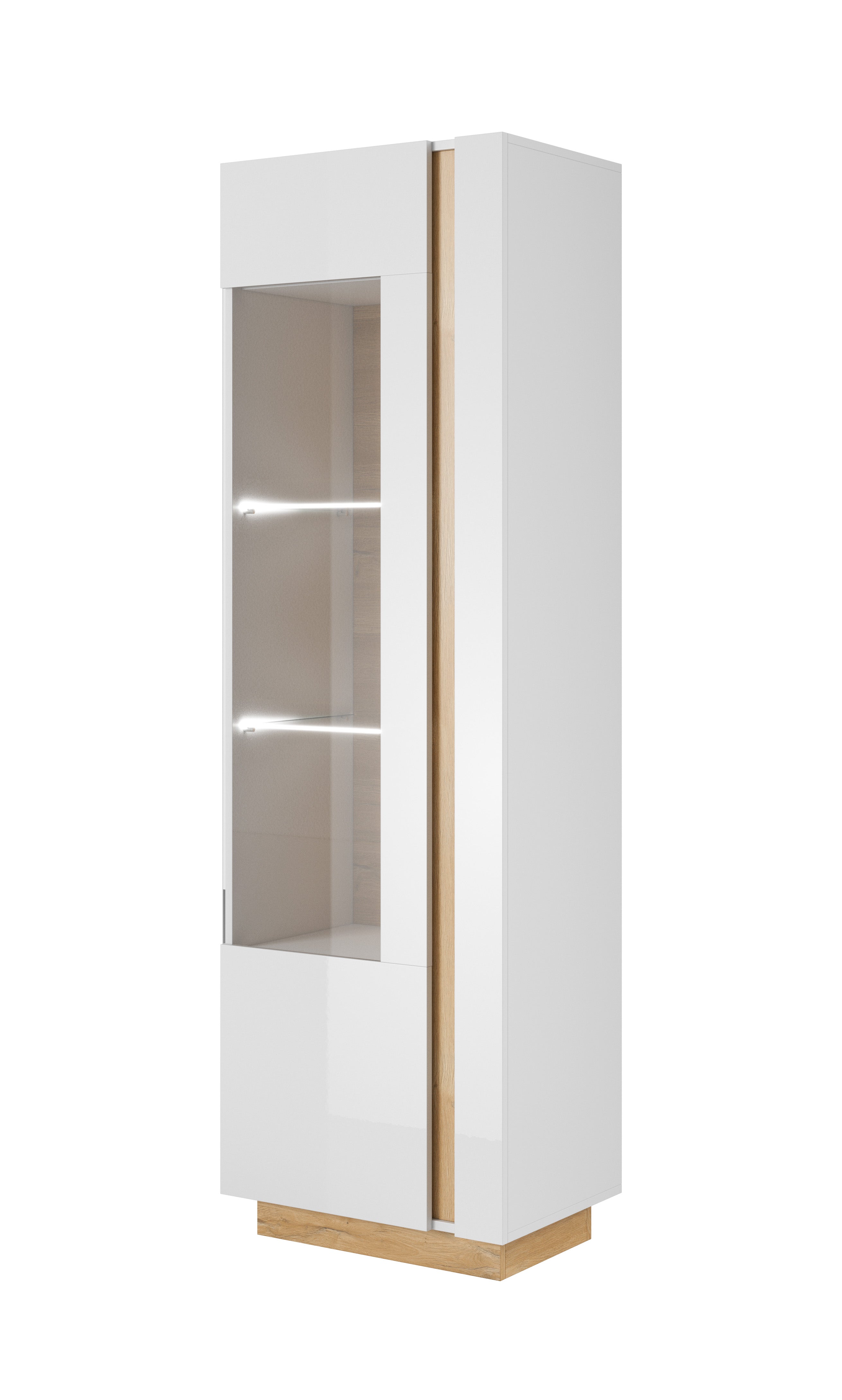 Lask ARCO High Display Cabinet 60 – 60 x 40 x 193.5 cm – White