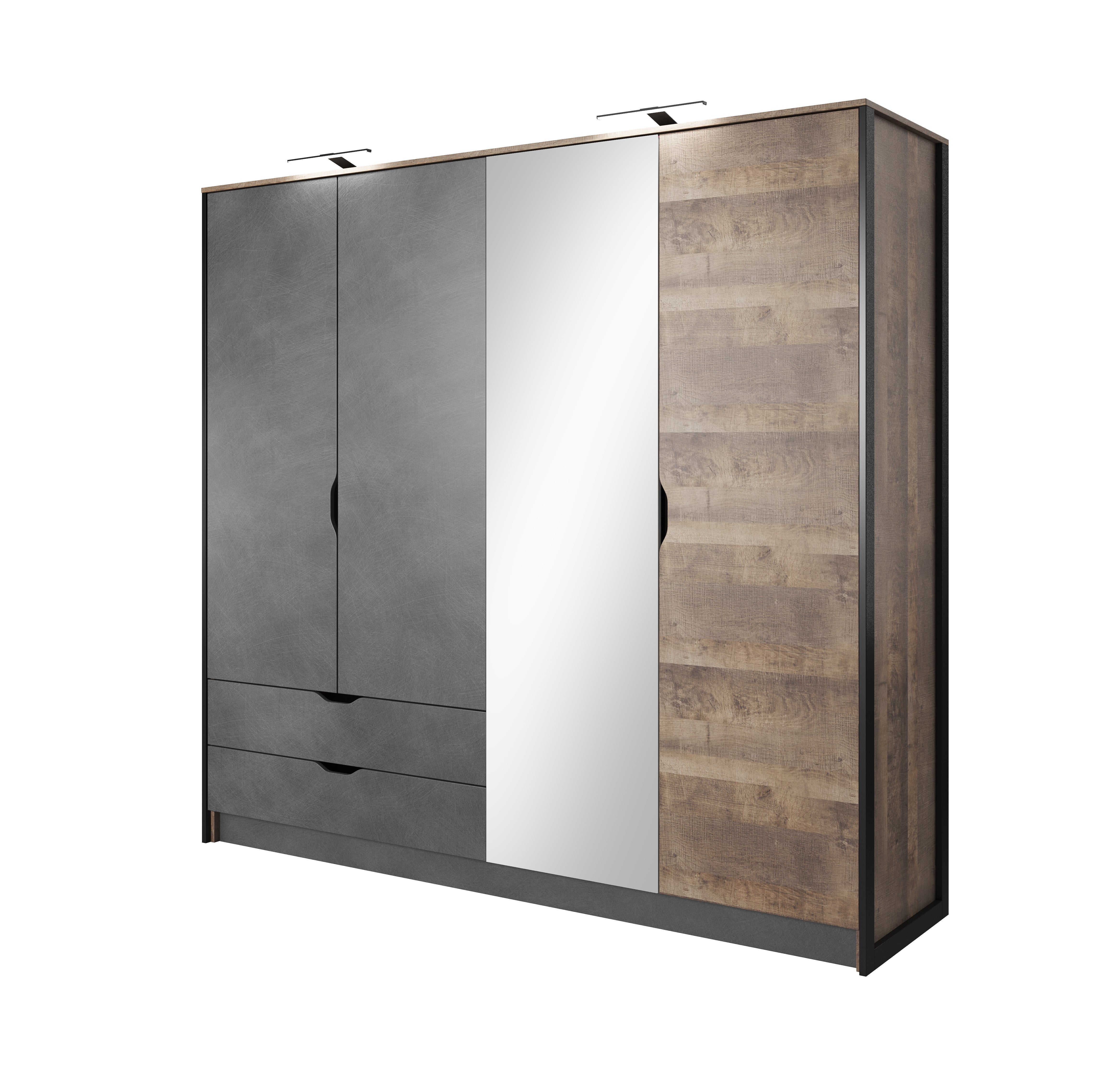 Lask Arden – 4-Door Wardrobe