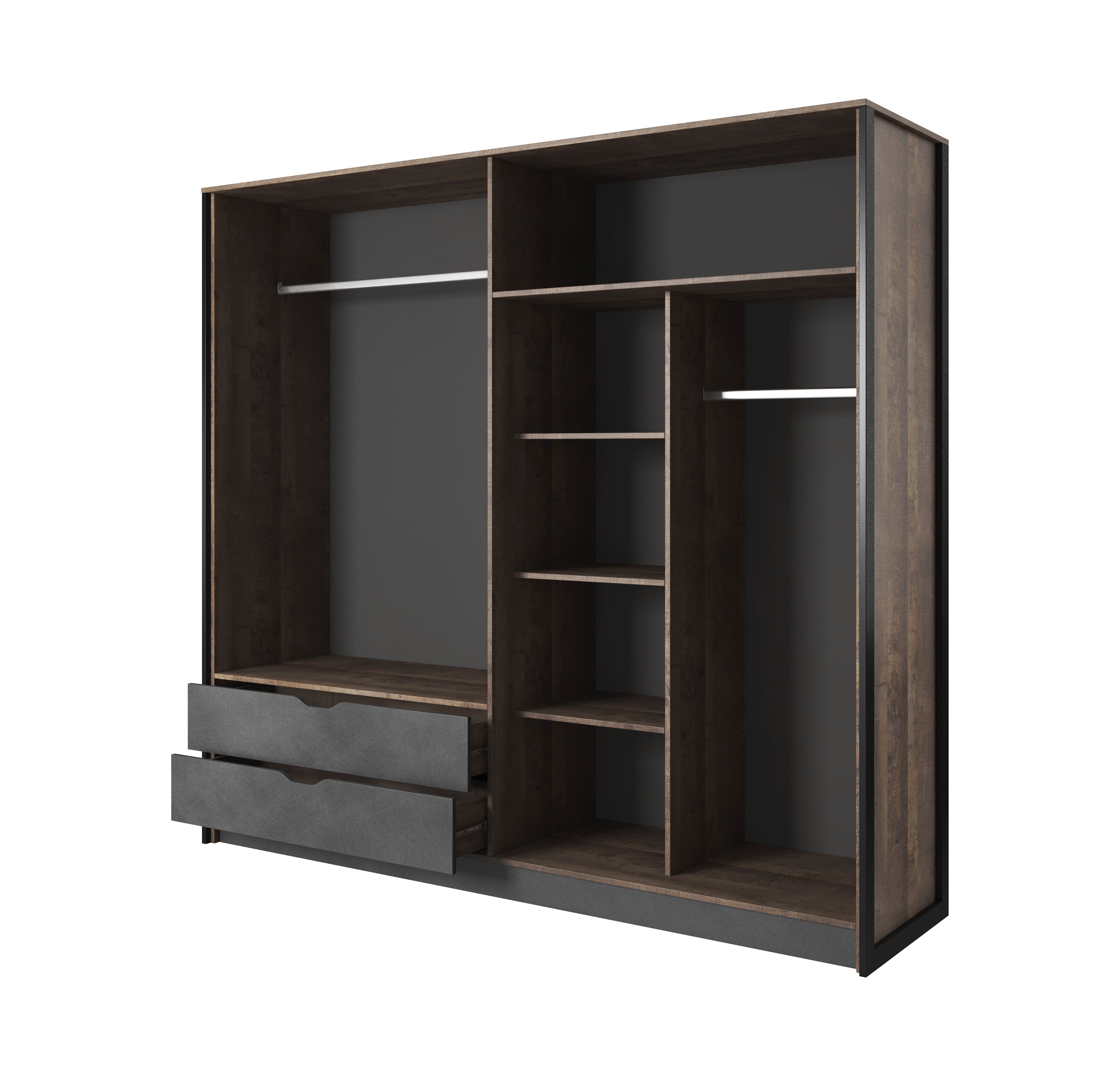 Lask Arden – 4-Door Wardrobe