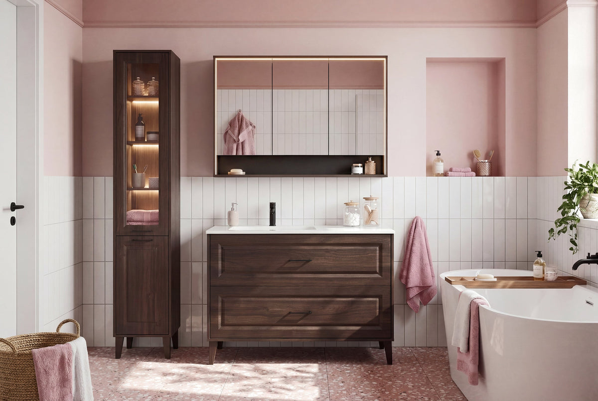 Dorothy Ristretto Waschtischunterschrank 60–120 cm I Konfigurieren Sie Ihr Badezimmer