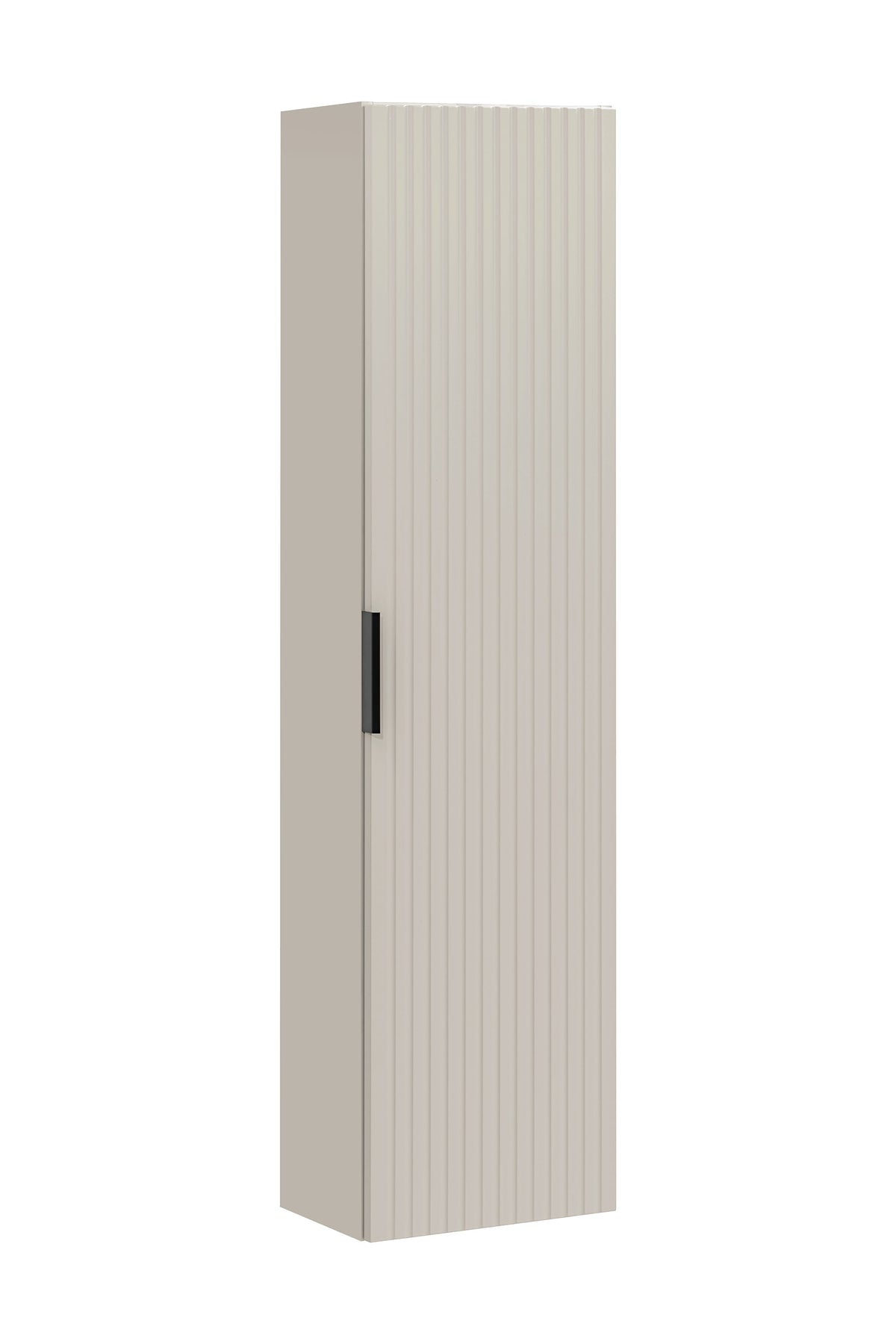Adel Cashmere Hochschrank 1 Tür – Cashmere, 35x25x140 cm