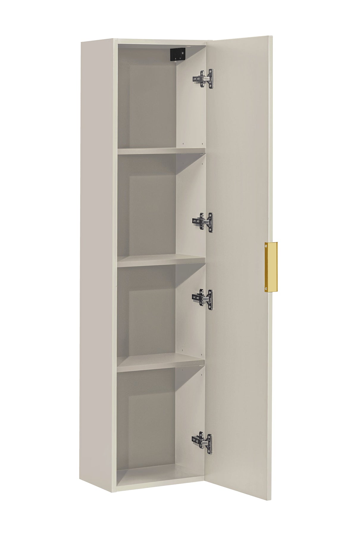 Adel Cashmere Hochschrank 1 Tür – Cashmere, 35x25x140 cm