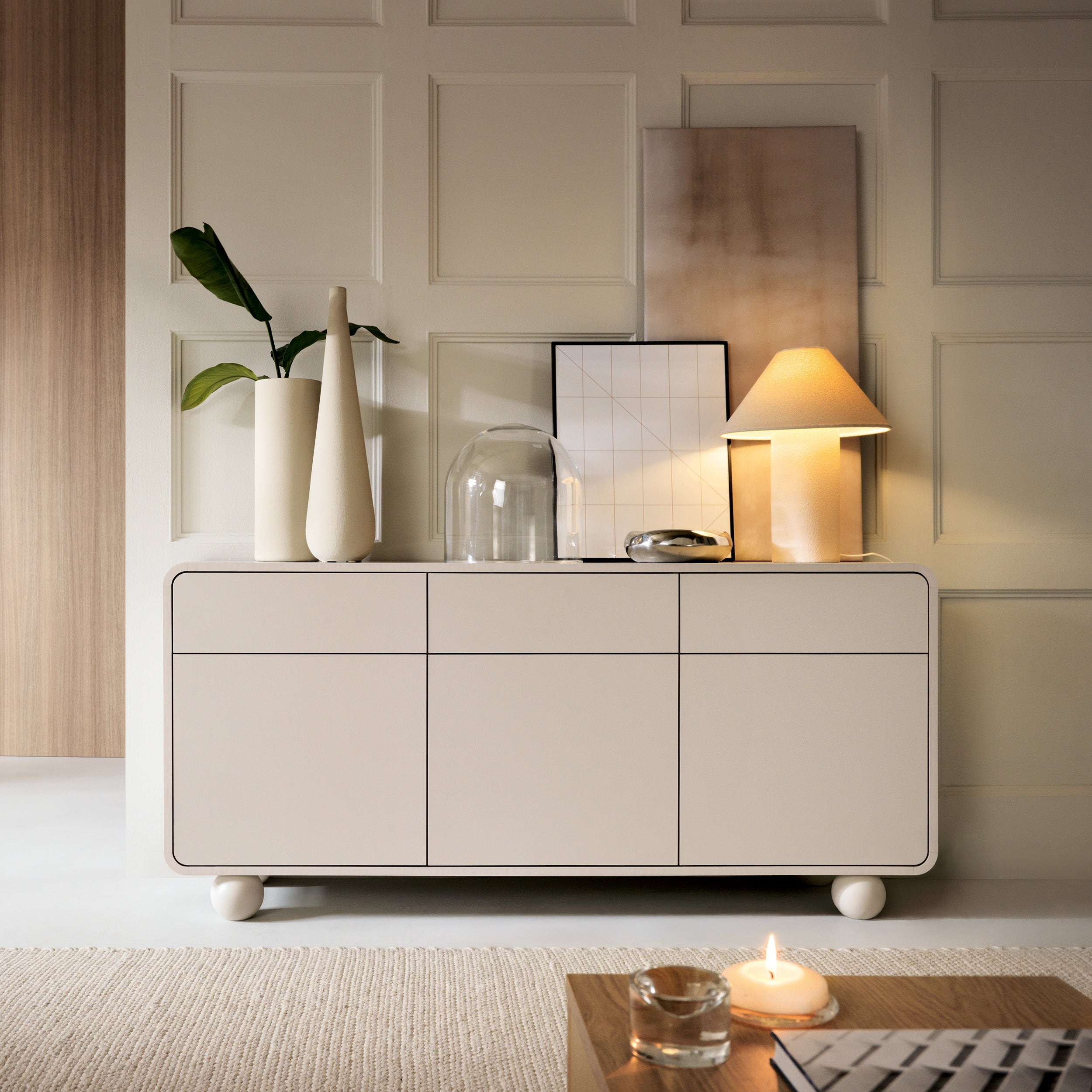 PI Albion Sideboard with Drawers – Cashmere KSZ 160