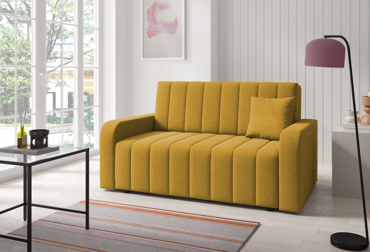 Marko III Schlafsofa – 3-Sitzer mit Stauraum – 130 cm