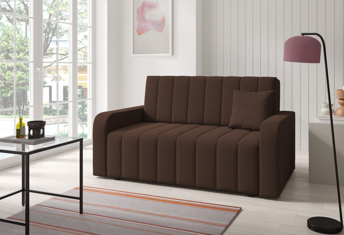 Marko III Schlafsofa – 3-Sitzer mit Stauraum – 130 cm