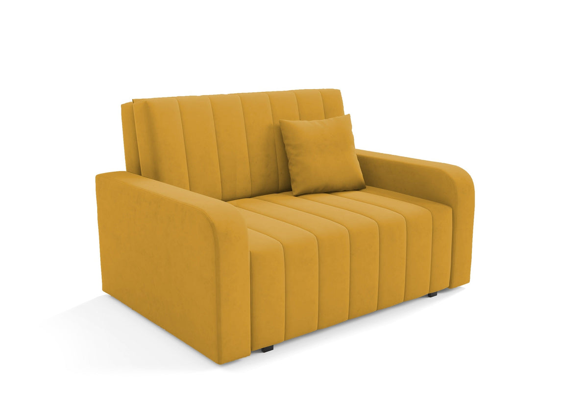 Schlafsofa Marko II – 2-Sitzer mit Stauraum – 110 cm