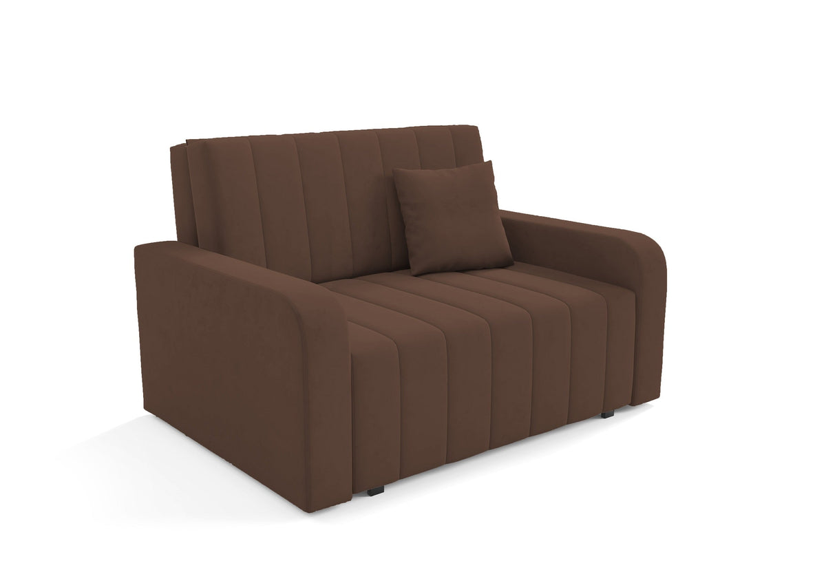 Schlafsofa Marko II – 2-Sitzer mit Stauraum – 110 cm