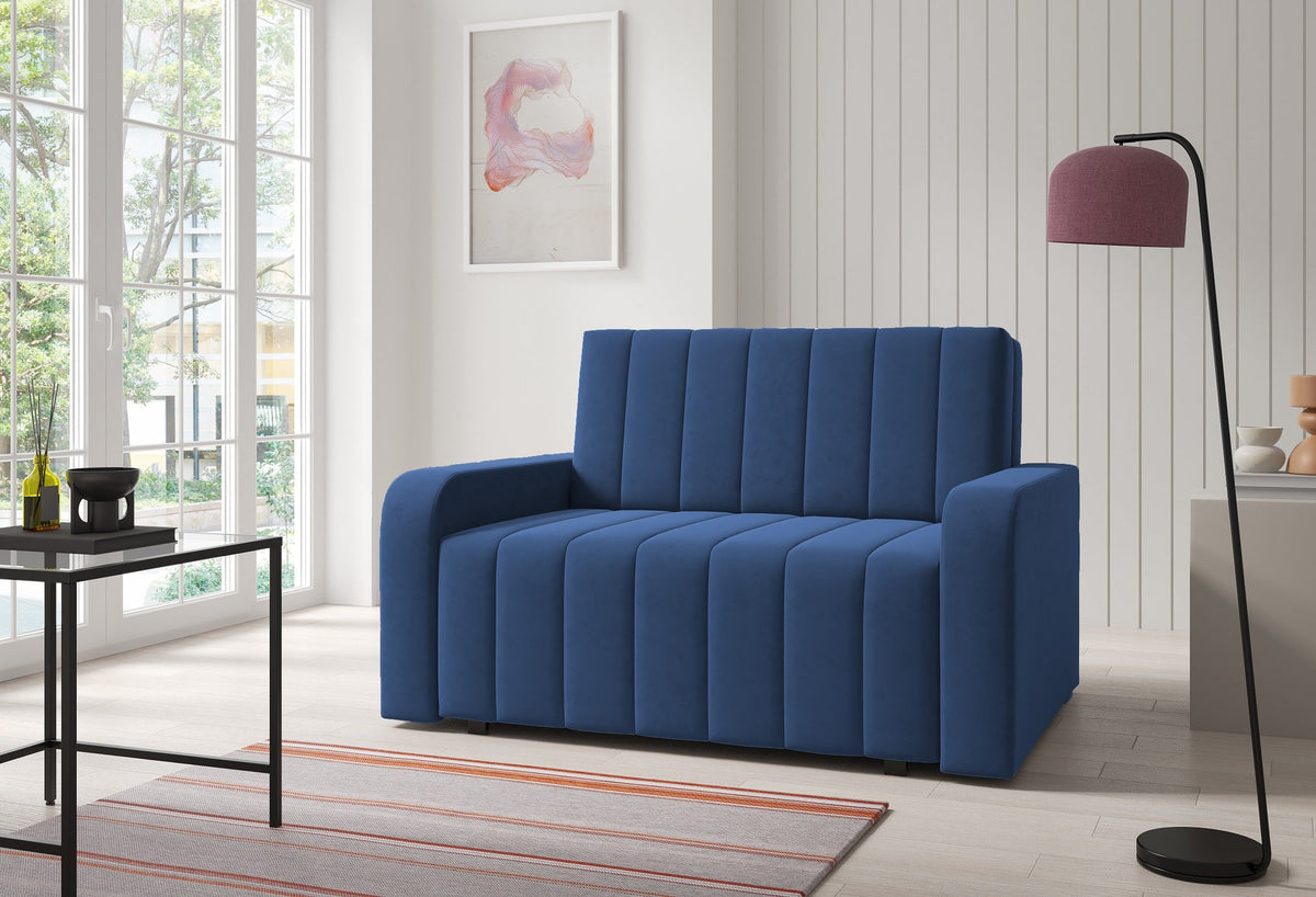 Schlafsofa Marko II – 2-Sitzer mit Stauraum – 110 cm