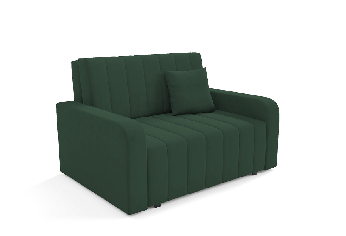 Schlafsofa Marko II – 2-Sitzer mit Stauraum – 110 cm
