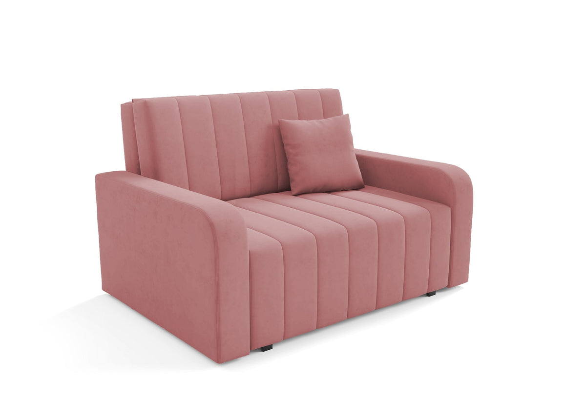 Schlafsofa Marko II – 2-Sitzer mit Stauraum – 110 cm