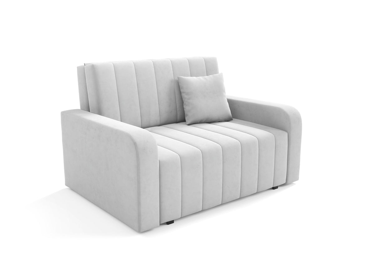 Schlafsofa Marko II – 2-Sitzer mit Stauraum – 110 cm