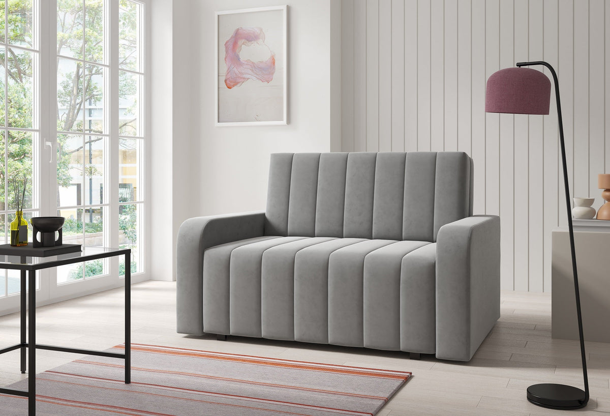 Schlafsofa Marko II – 2-Sitzer mit Stauraum – 110 cm