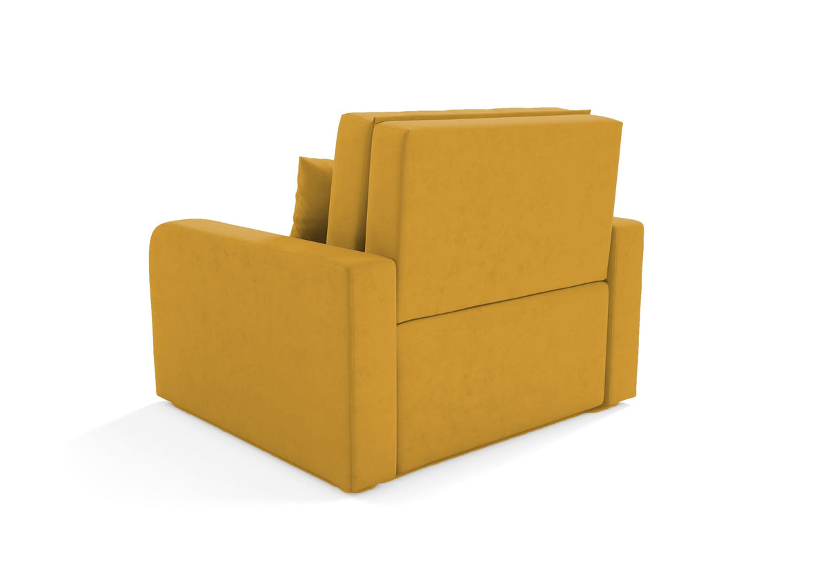 Marko I Chair Bed – Single Sofa Bed with Storage-80 cm