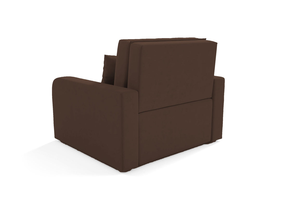 Marko I Chair Bed – Single Sofa Bed with Storage-80 cm