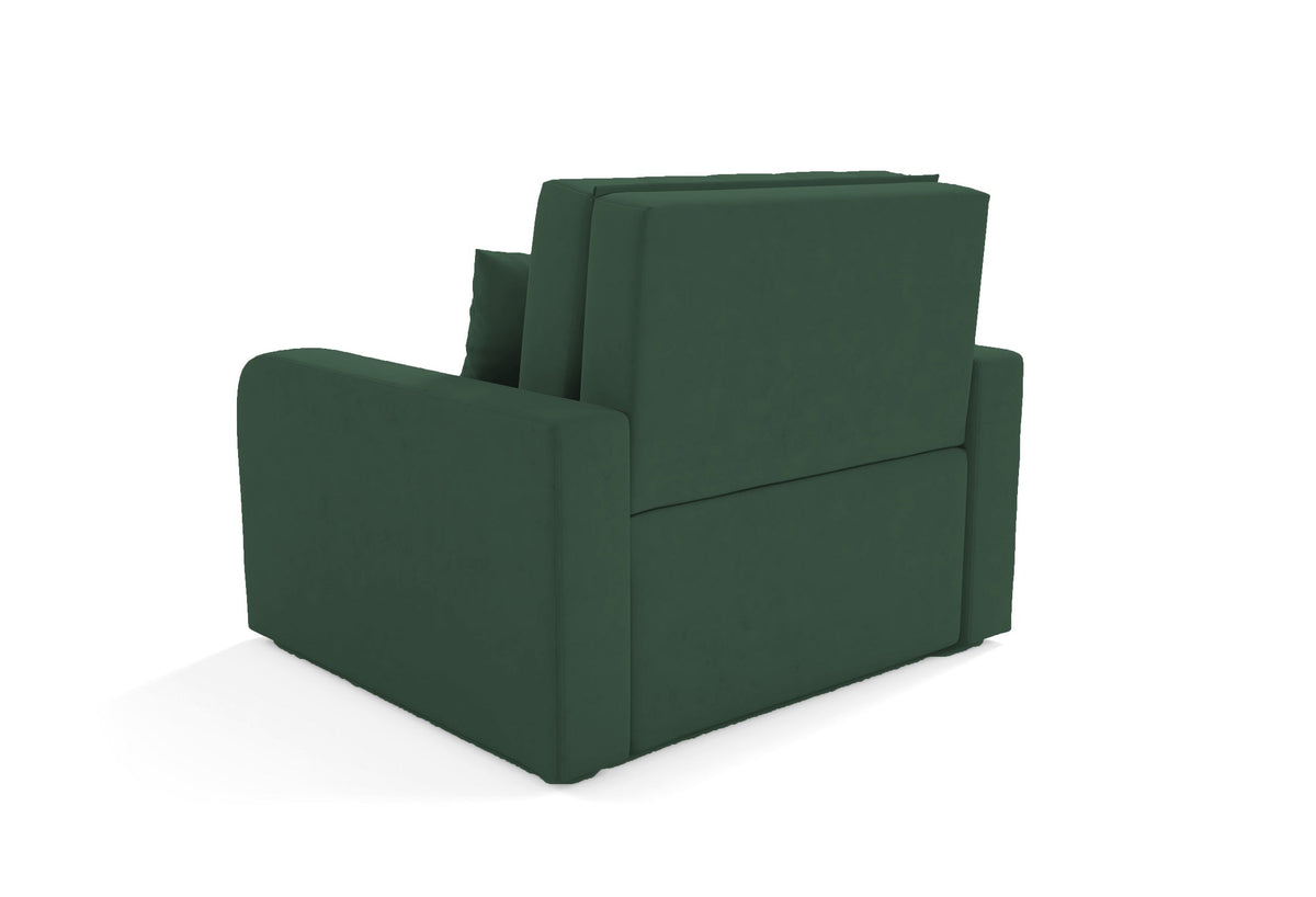 Marko I Chair Bed – Single Sofa Bed with Storage-80 cm