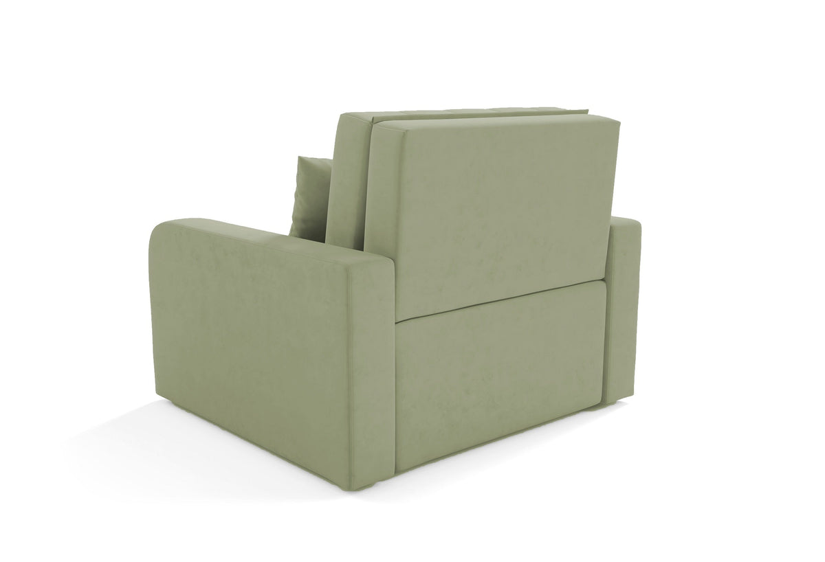 Marko I Chair Bed – Single Sofa Bed with Storage-80 cm