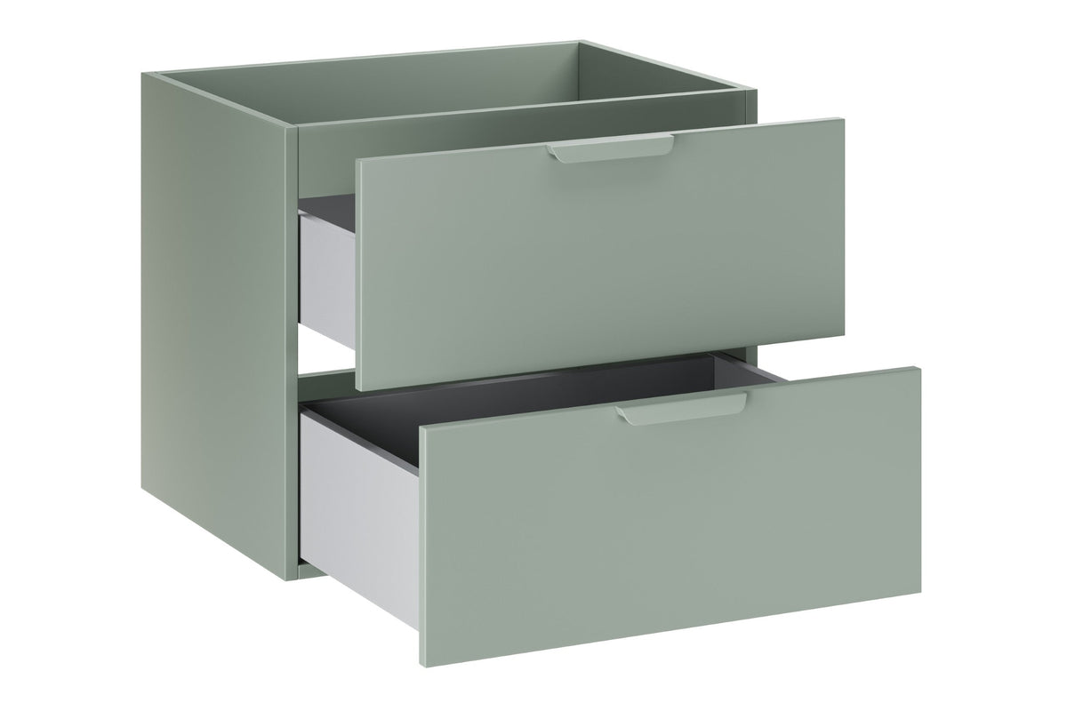 Aster Green Waschtischunterschrank 60 cm – Aloe Matt – Konfigurieren Sie Ihr Badezimmer