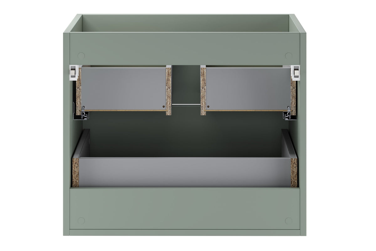 Aster Green Waschtischunterschrank 60 cm – Aloe Matt – Konfigurieren Sie Ihr Badezimmer