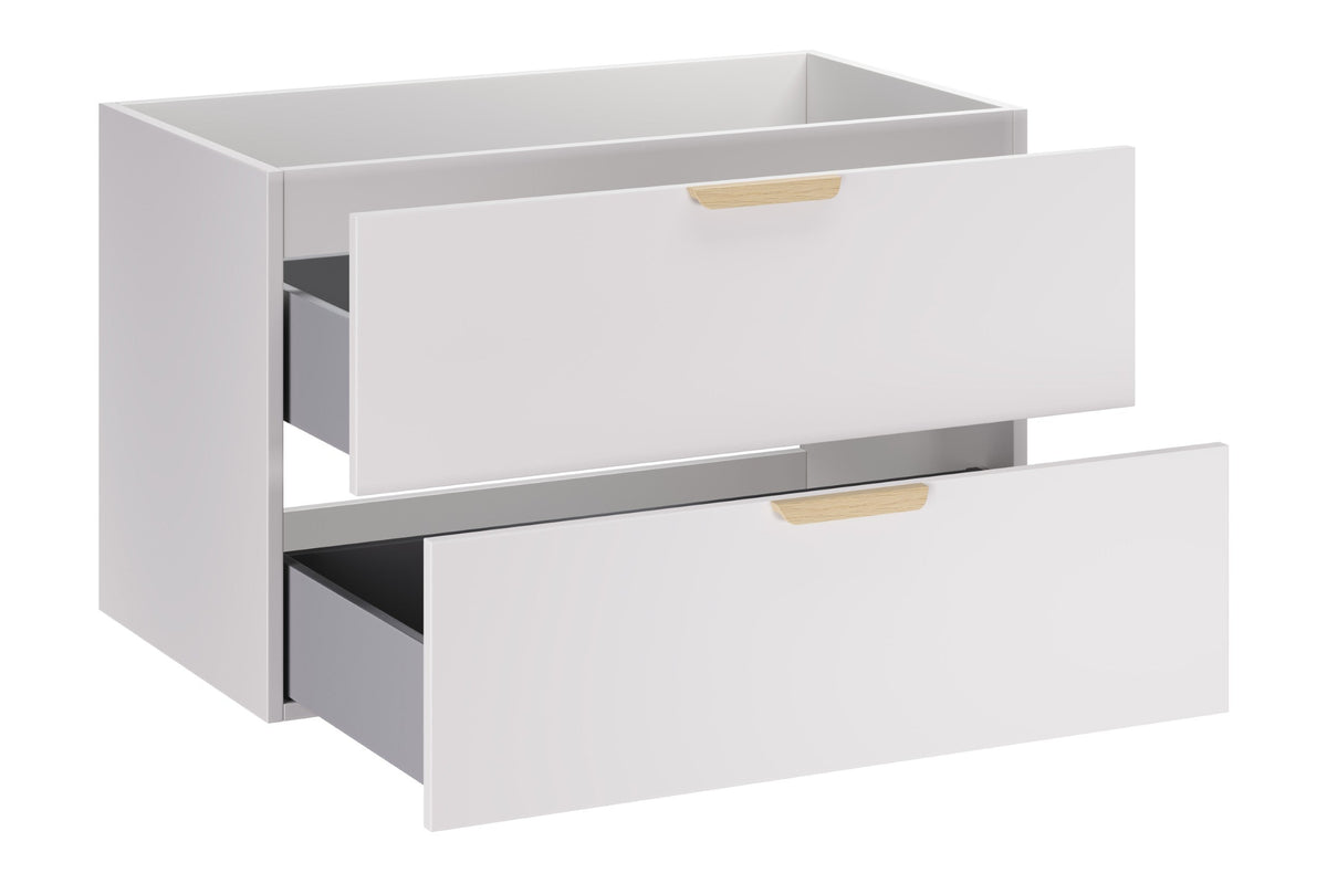 Aster White Vanity Unit 80 cm – Configure Your Bathroom