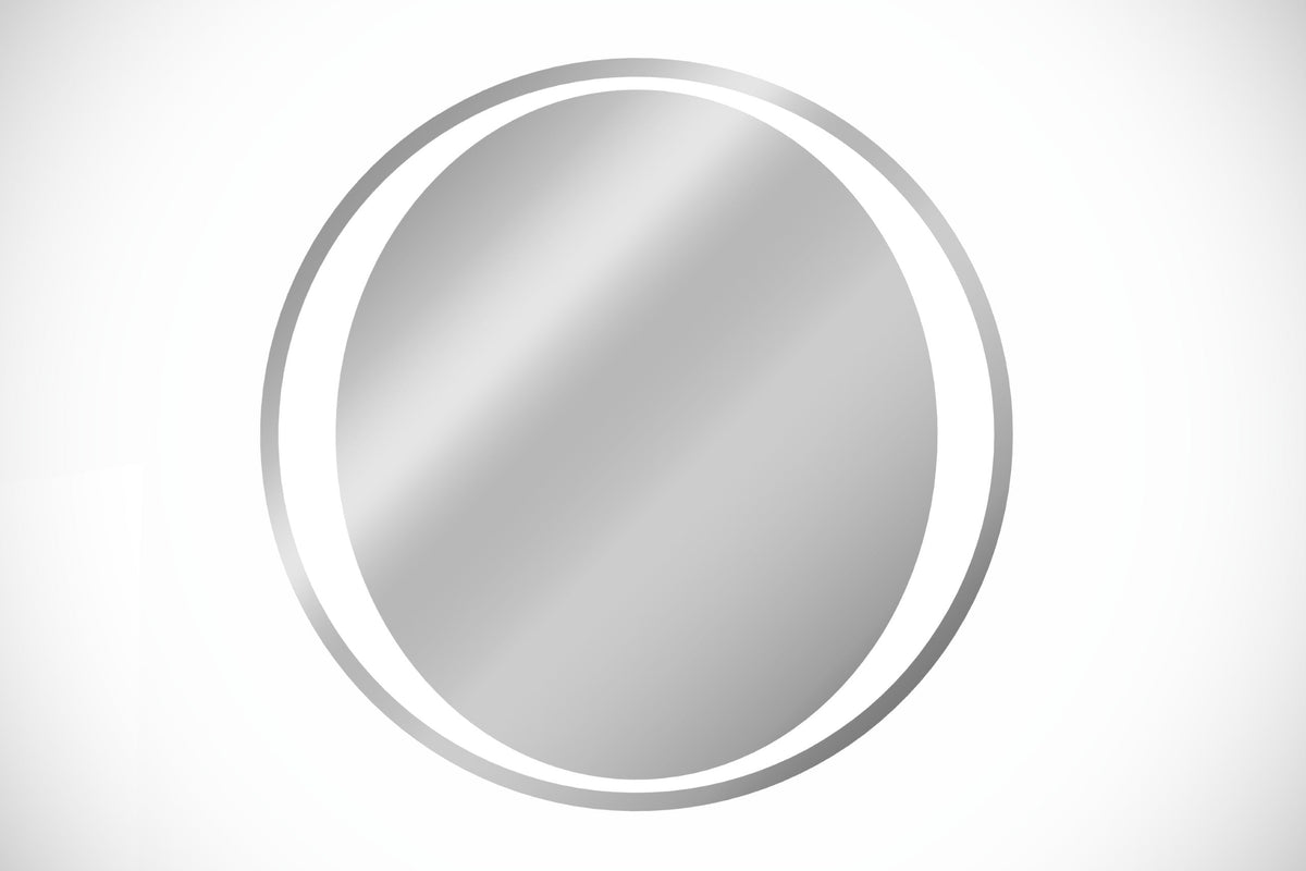 Aurelia LU LED 60 – Round Frameless LED Bathroom Mirror, 60 cm