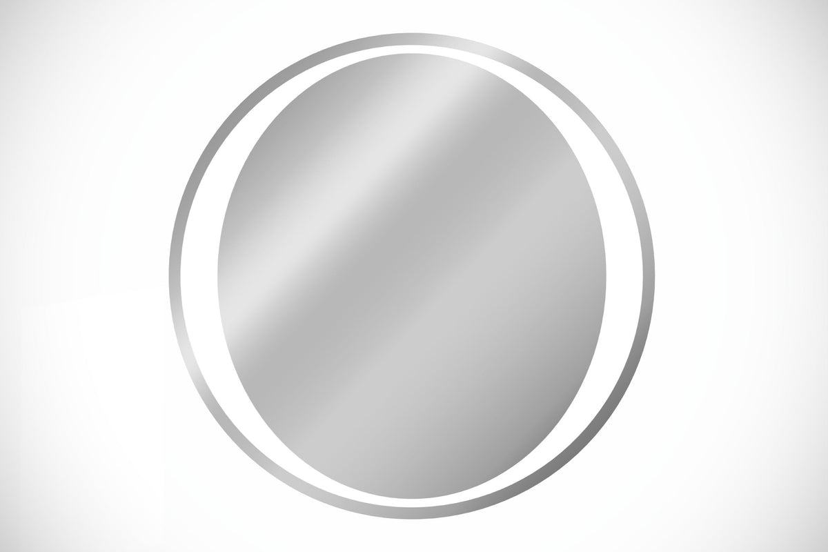 Aurelia LU LED 80 – Round Frameless LED Bathroom Mirror, 80 cm