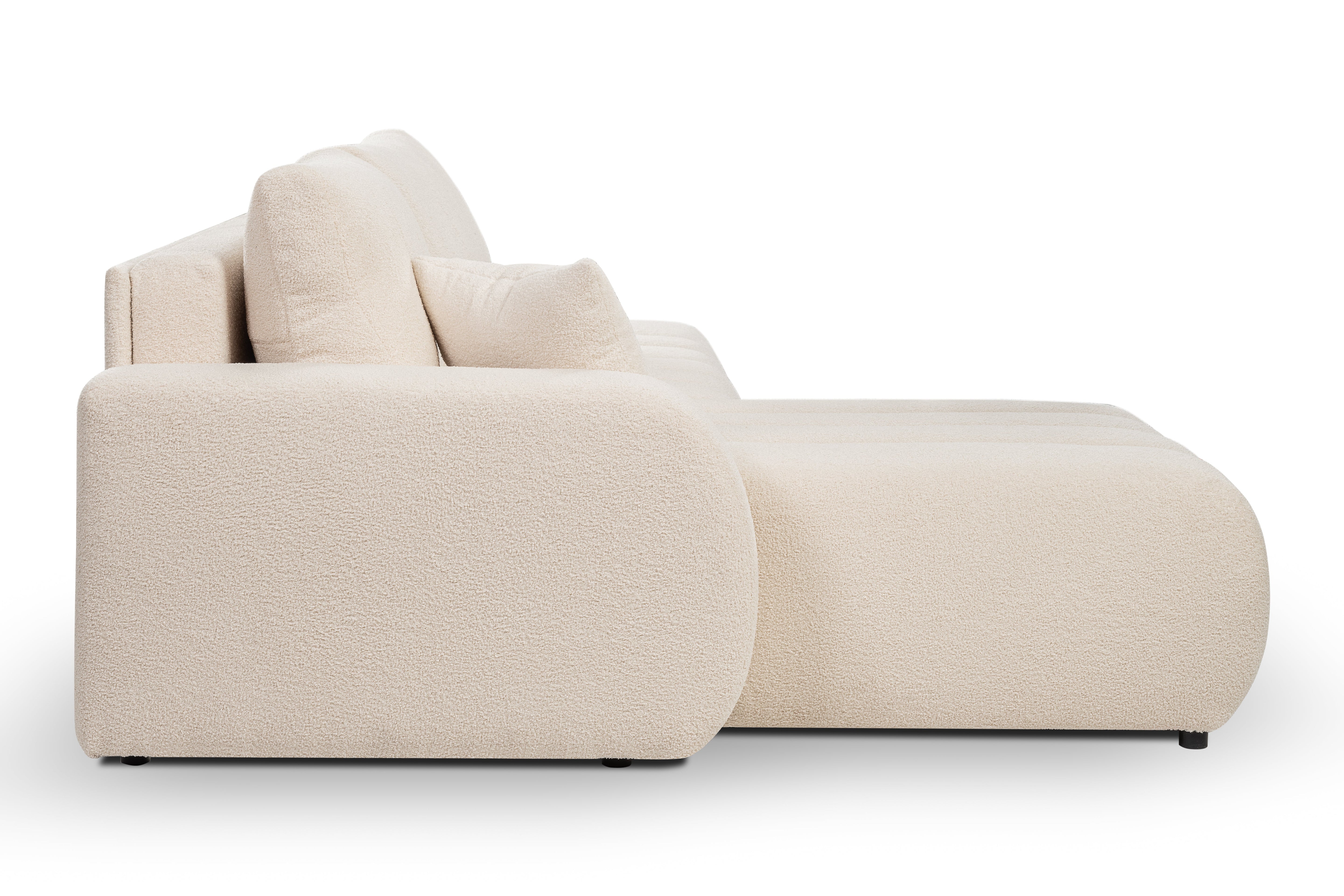 Lask BALOO Ecksofa – 276 x 176 cm – Links- oder Rechtskonfiguration