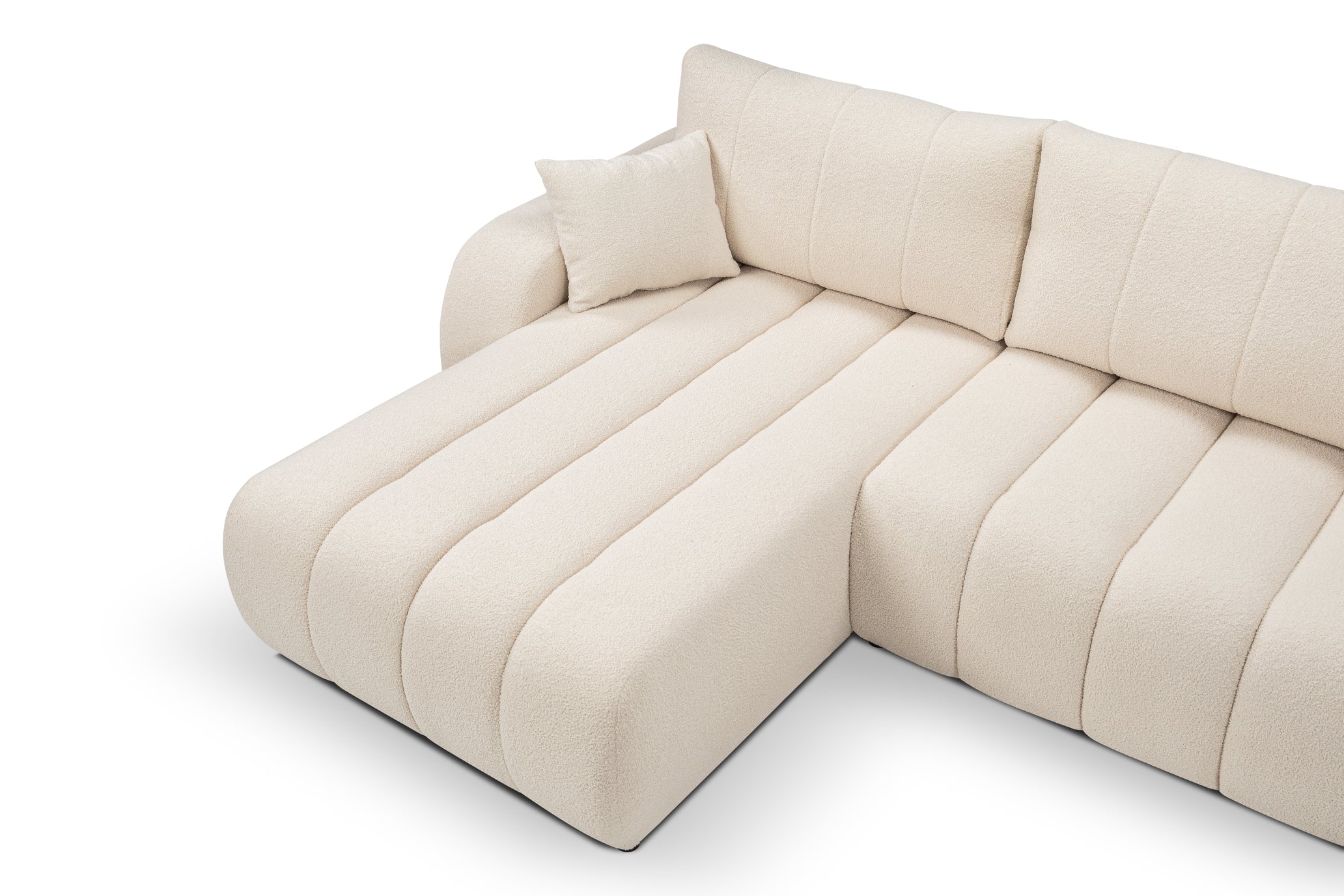 Lask BALOO Ecksofa – 276 x 176 cm – Links- oder Rechtskonfiguration