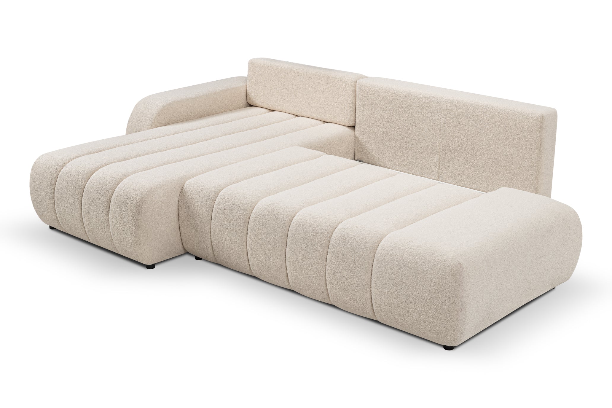 Lask BALOO Ecksofa – 276 x 176 cm – Links- oder Rechtskonfiguration