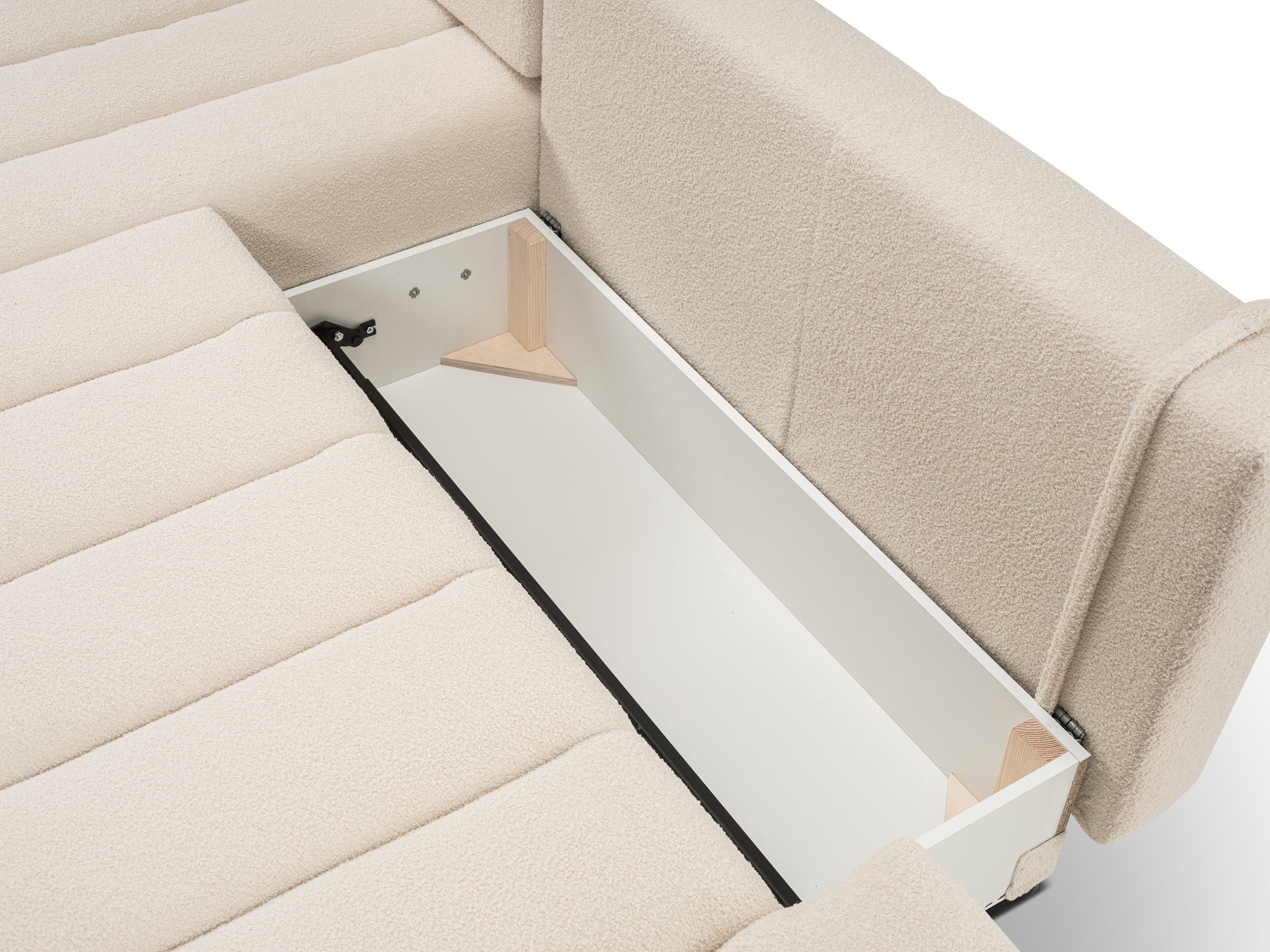 Lask BALOO Ecksofa – 276 x 176 cm – Links- oder Rechtskonfiguration